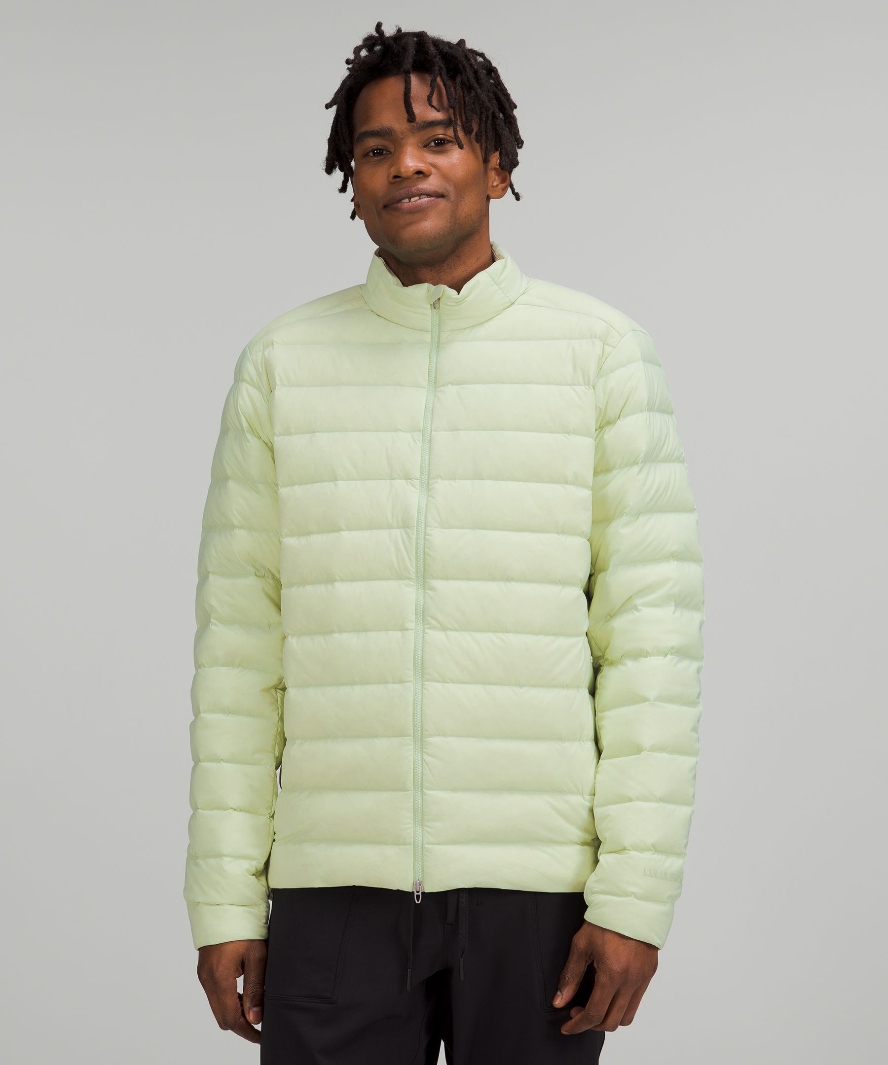 Lululemon Navigation Stretch Down Jacket In Creamy Mint