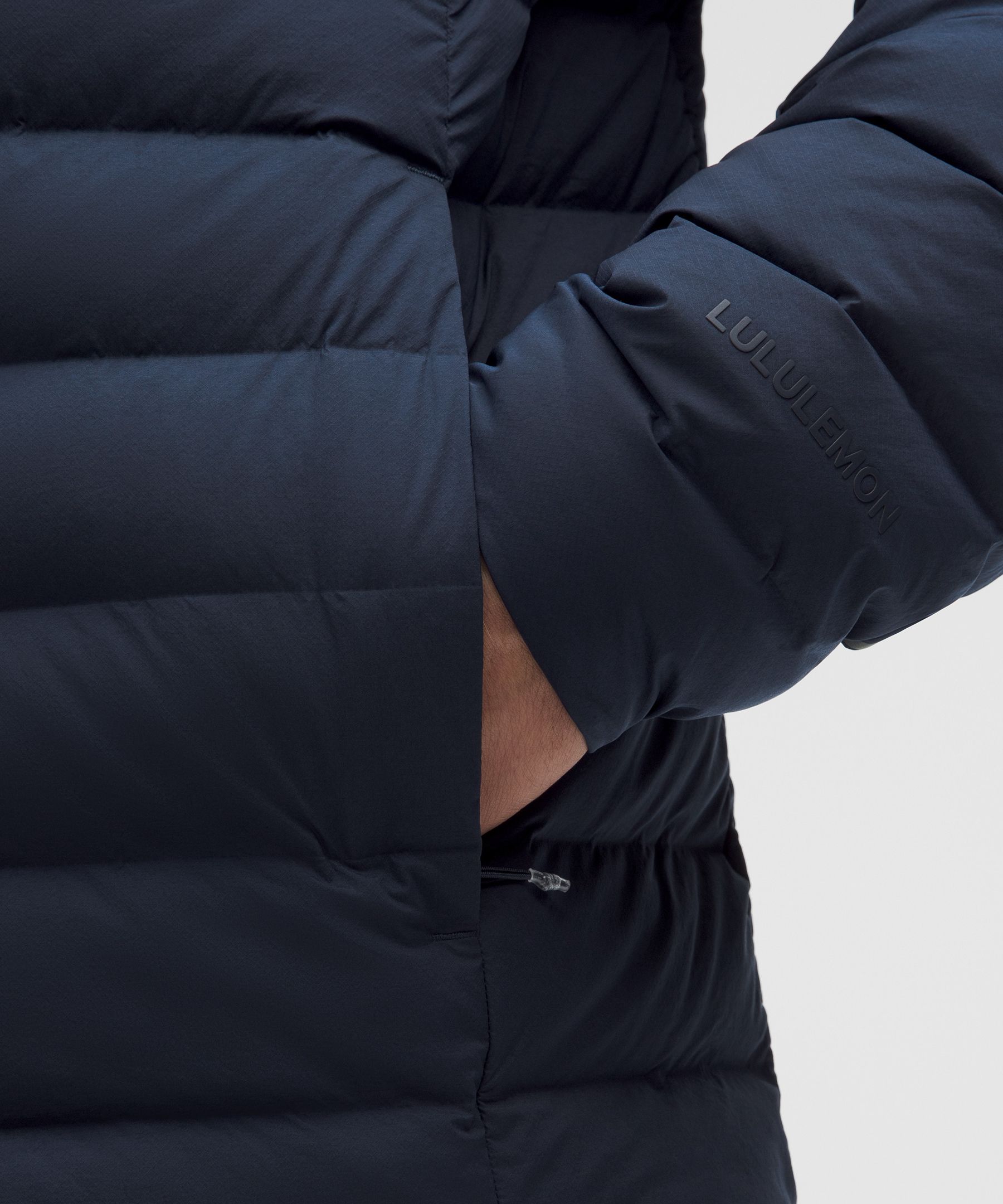 Lululemon Navigation Down Jacket In Blue