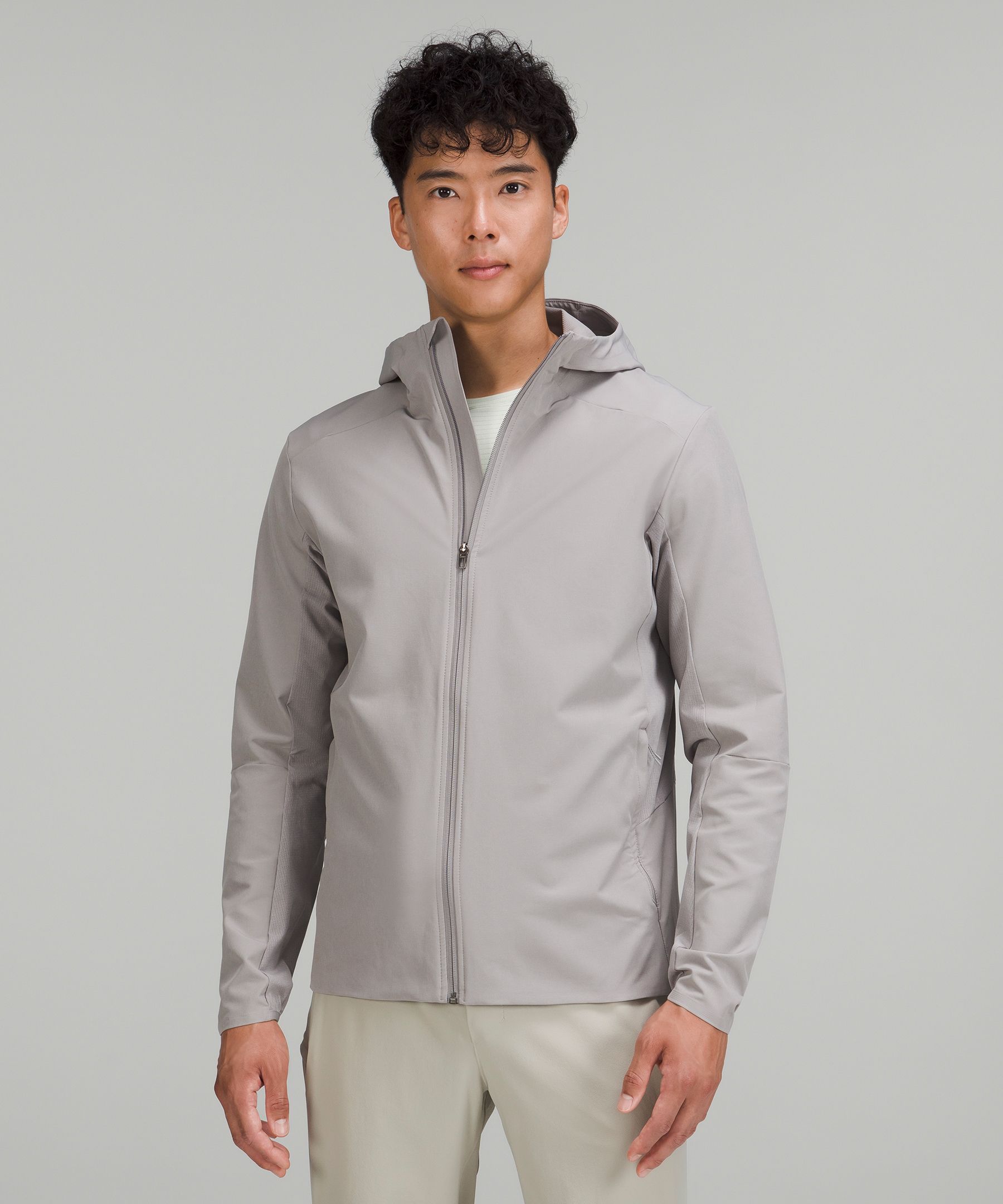 Lululemon Warp Light Packable Jacket In Gull Grey