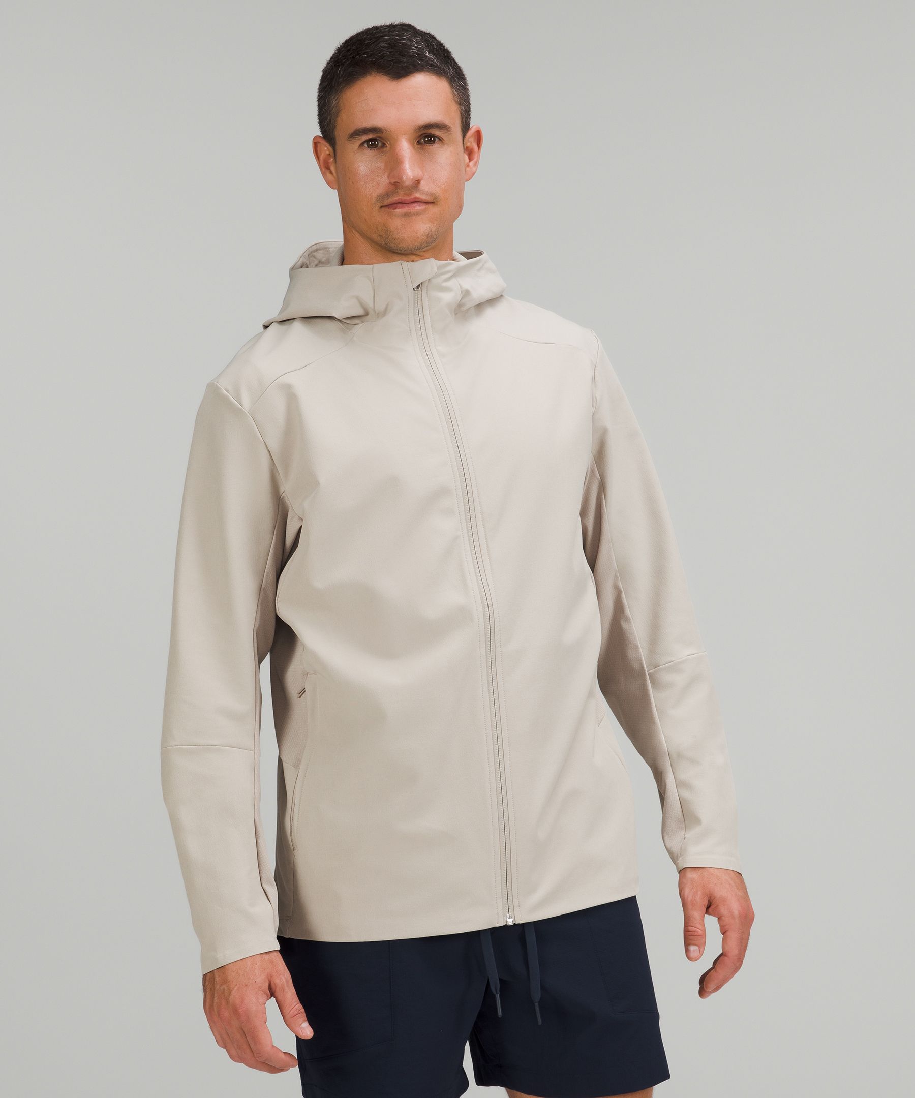 Lululemon Warp Light Packable Jacket In Raw Linen