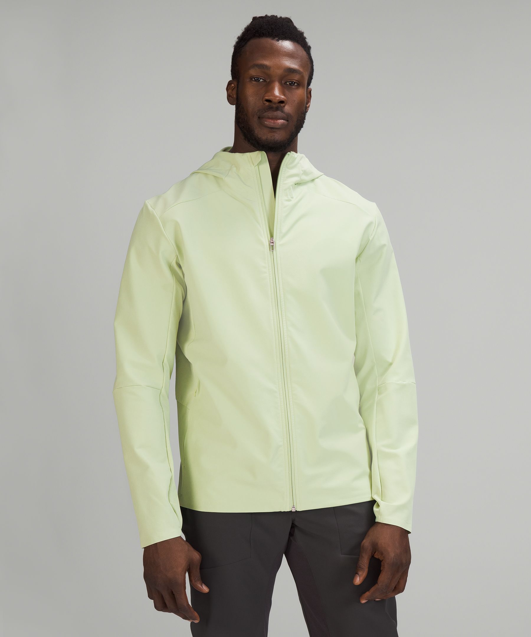 Lululemon Warp Light Packable Jacket In Variegated Camo Max Rosemary Green  Dark Olive