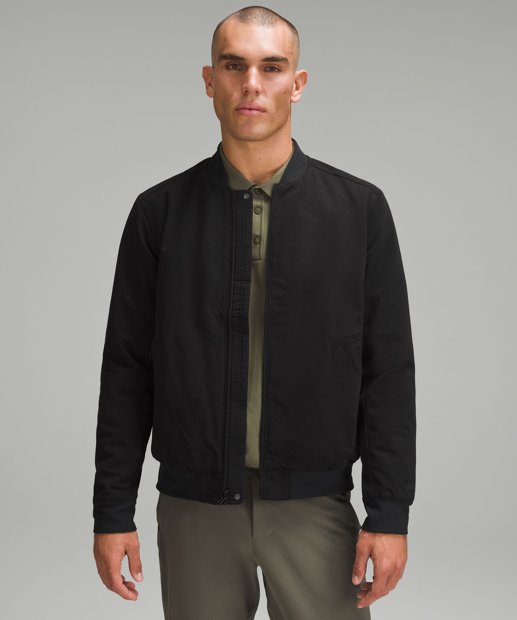 Lululemon Switch Over Bomber In Black