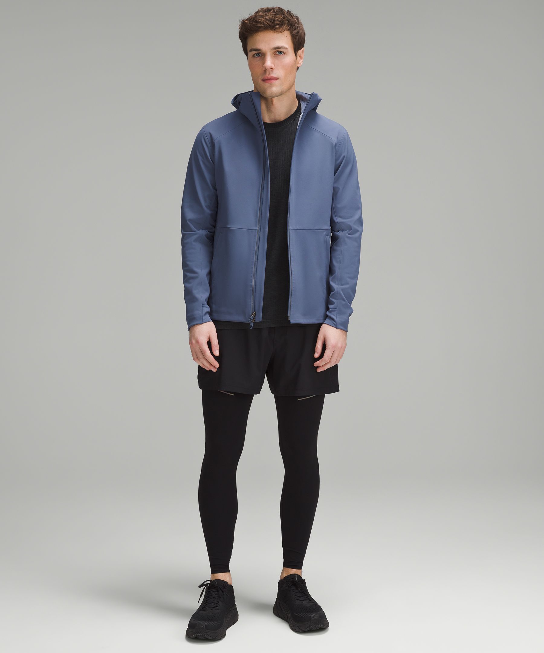 Cross Chill Jacket RepelShell plus Engineered Warmth 1/2 zip - both in blue  linen size 6 : r/lululemon