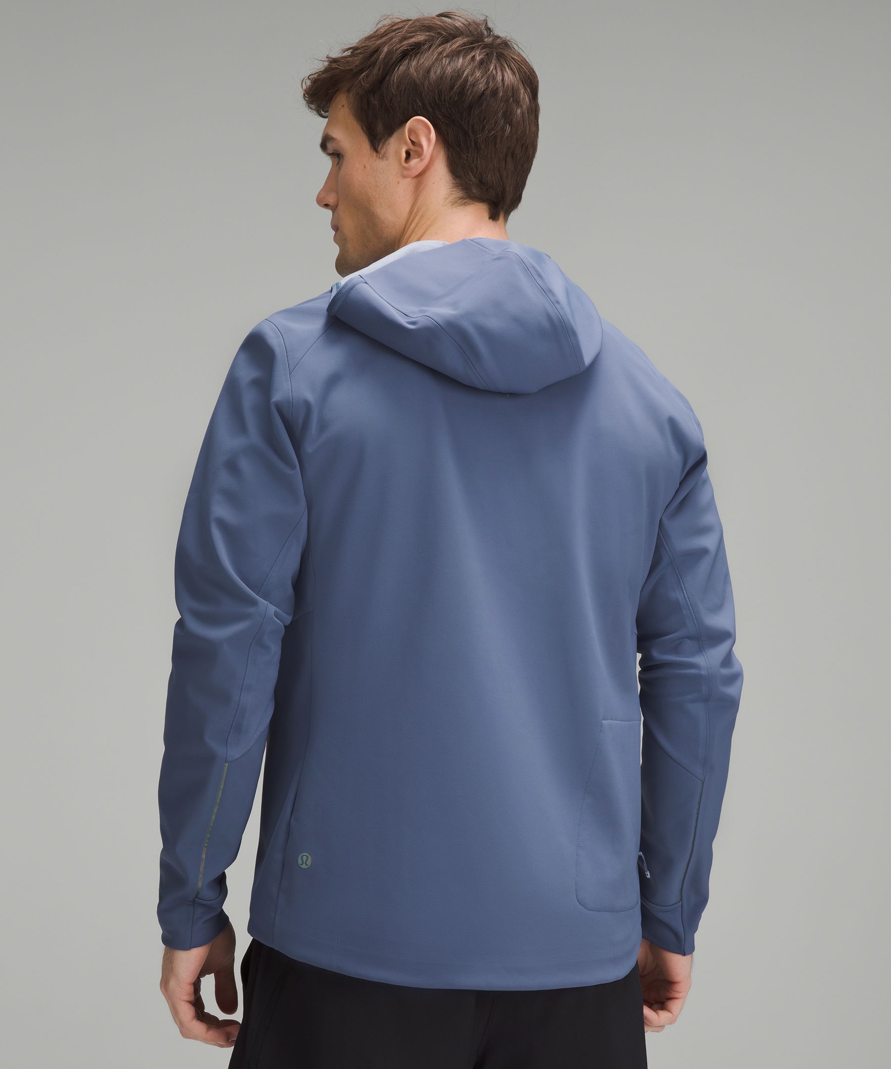 New Lululemon Cross Chill Jacket RepelShell Size 8 Sheer Blue