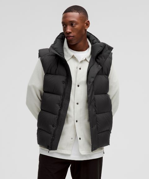 Мужской пуховый жилет Lululemon Wunder Puff 600-Down-Fill