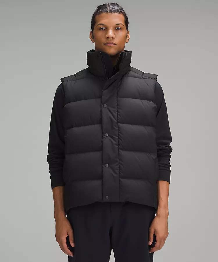 Unlock Wilderness' choice in the Lululemon Vs North Face comparison, the Wunder Puff Vest by Lululemon