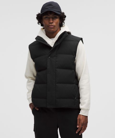 Мужской пуховый жилет Lululemon Wunder Puff Tech Canvas