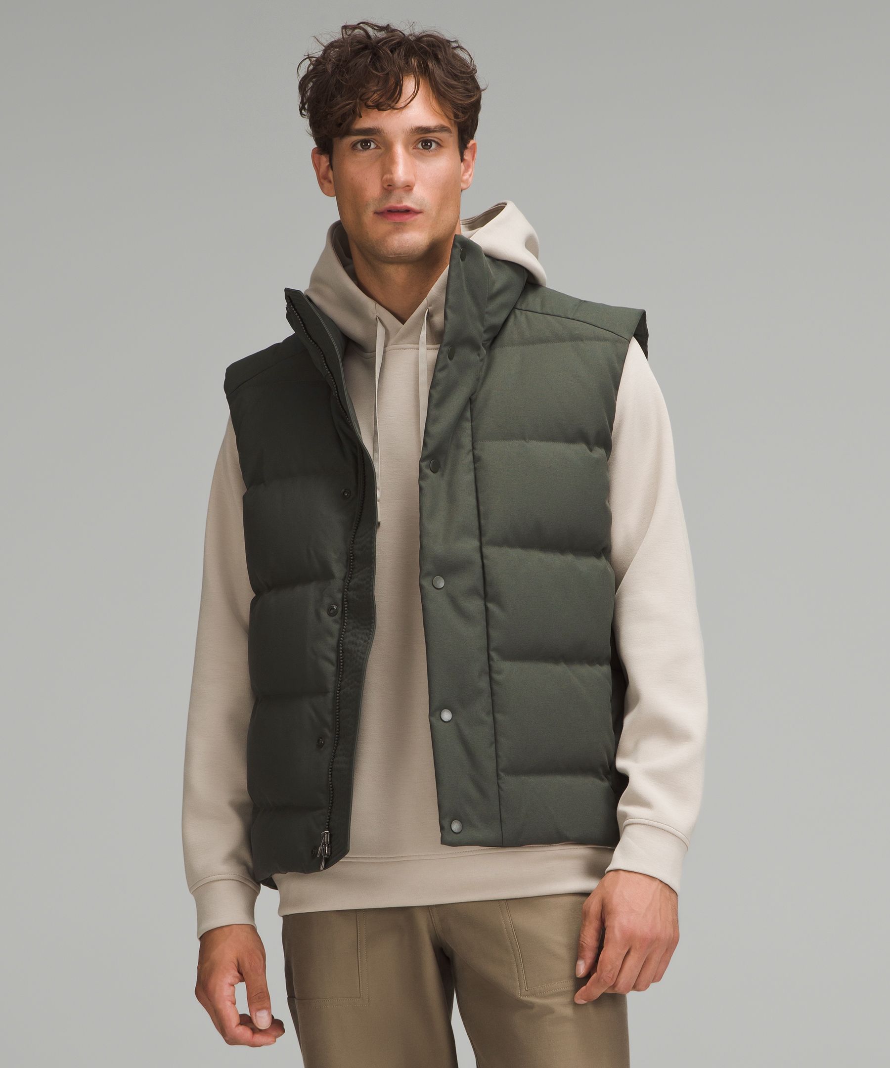 Wunder Puff 600-Down-Fill Vest Tech Canvas