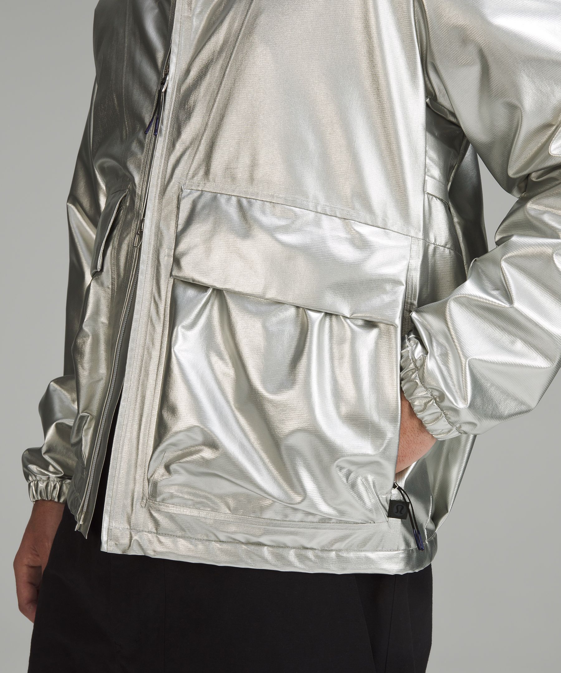 Lululemon lab Metallic Quilted Bomber Jacket, Men's Coats & Jackets