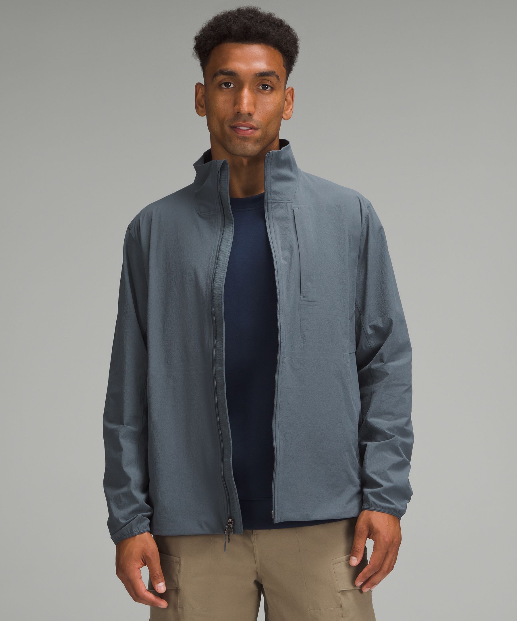 Sojourn Windbreaker Jacket - Blue