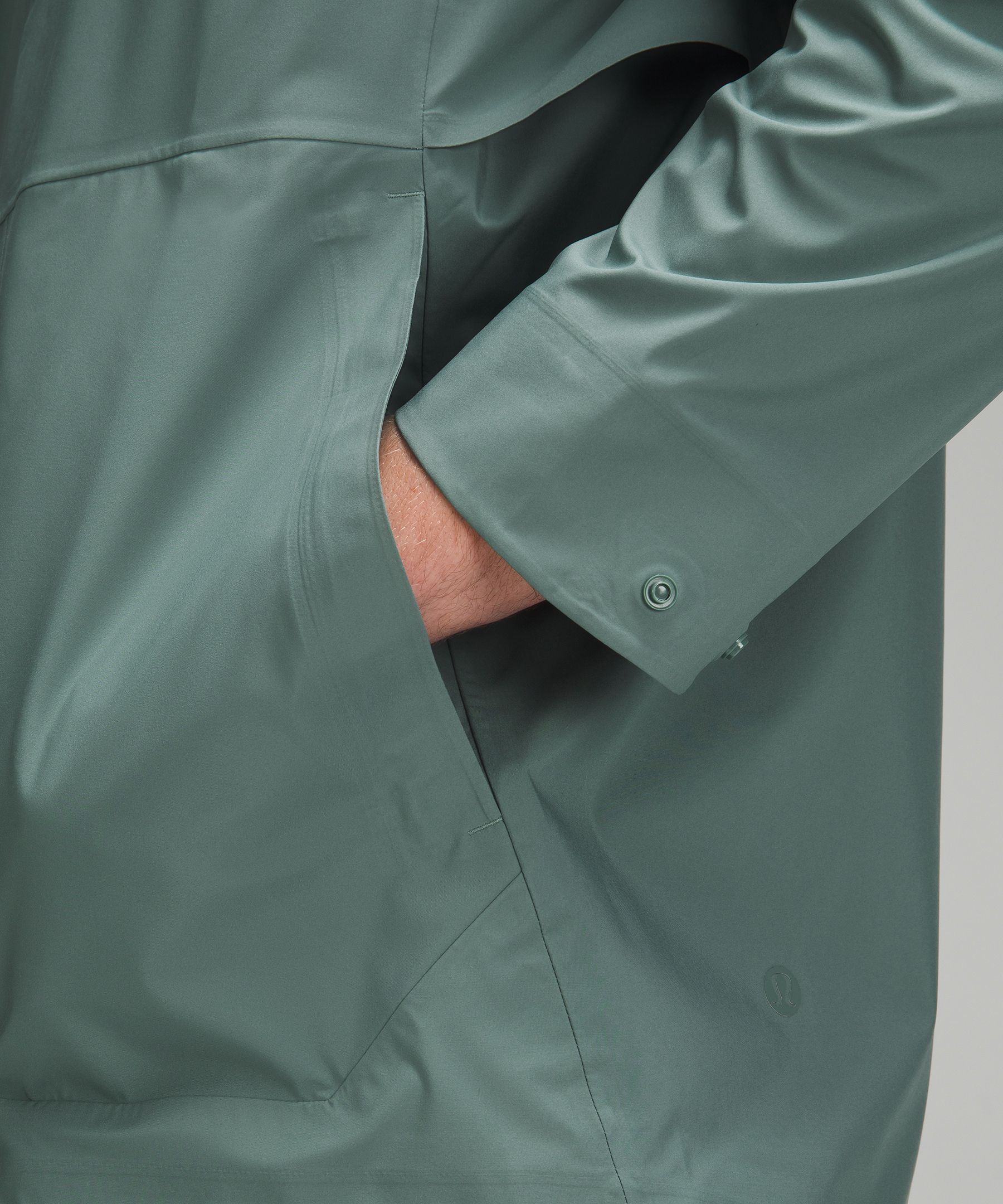 Waterproof Full-Zip Rain Jacket