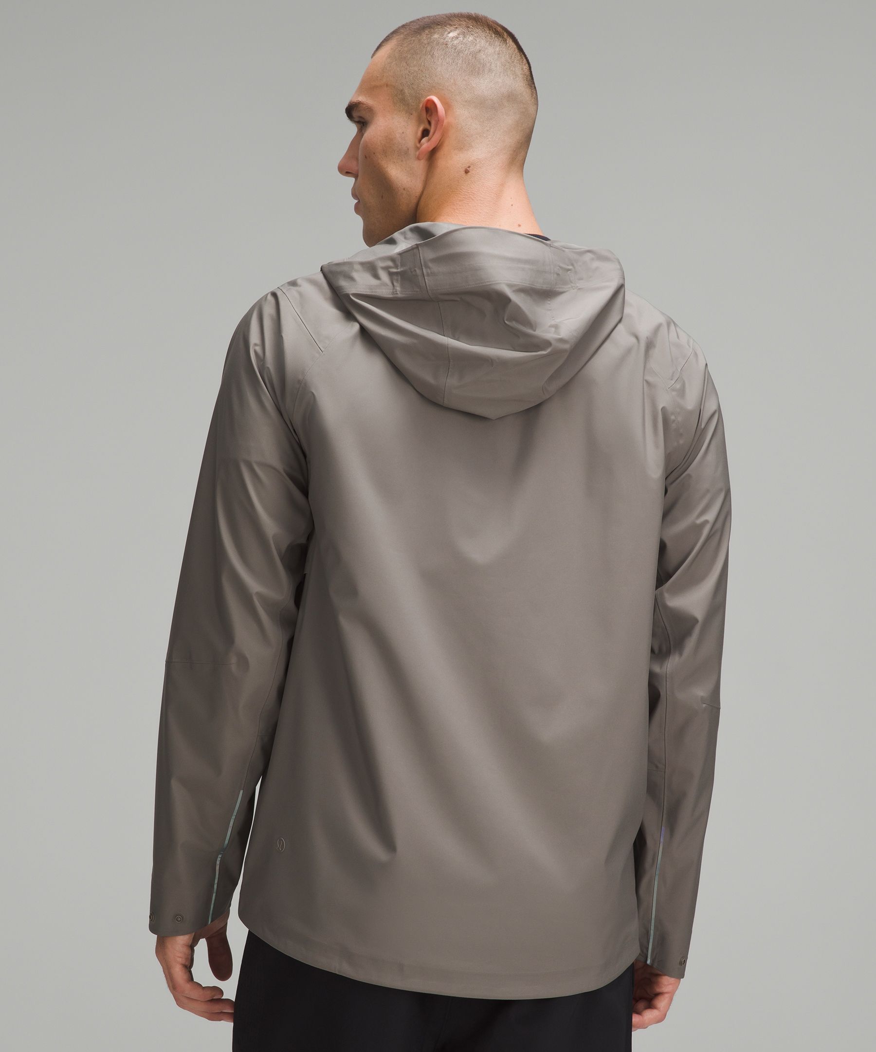 Shop Lululemon Waterproof Full-zip Rain Jacket