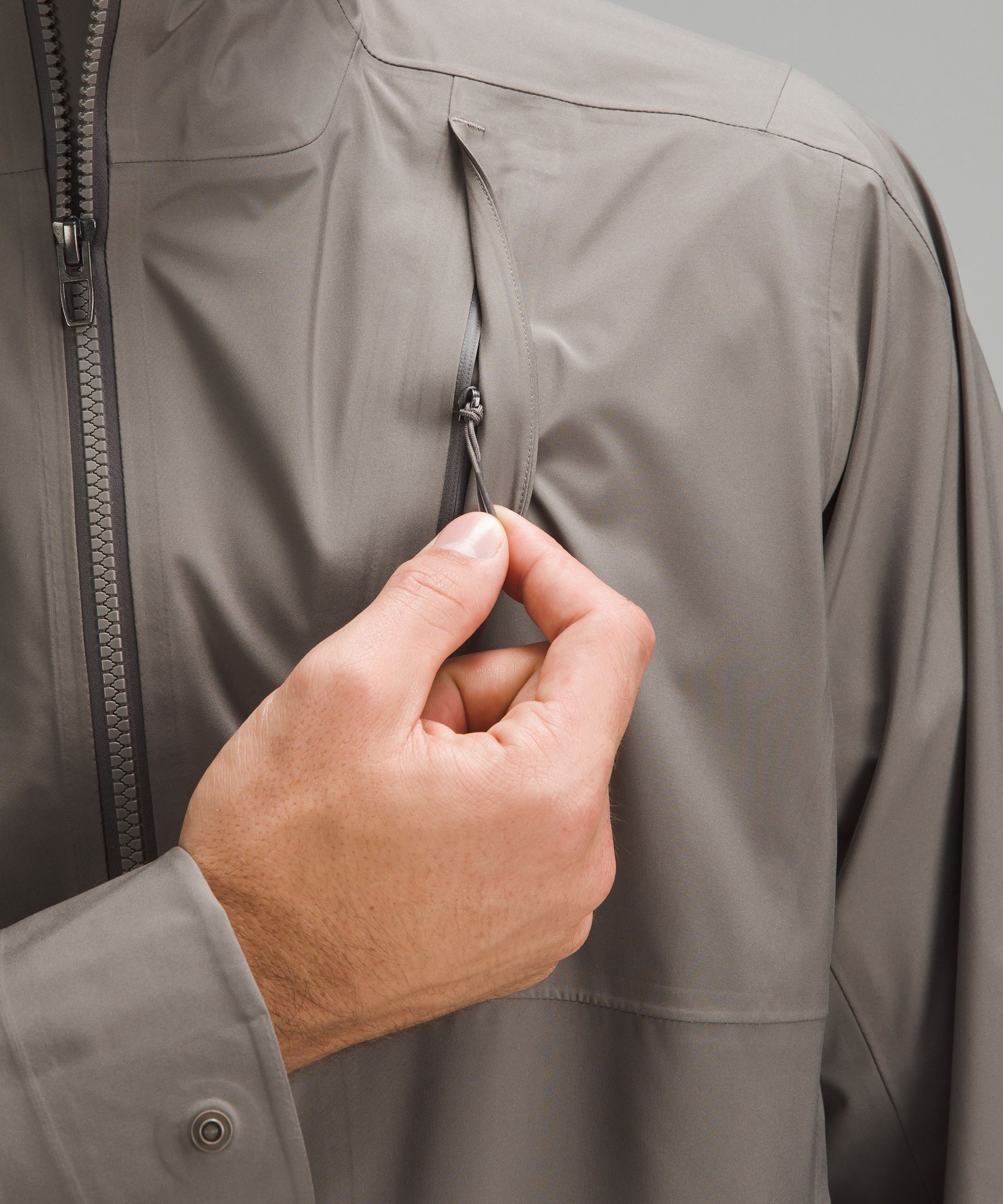 Waterproof Full-Zip Rain Jacket | Men's Coats & Jackets