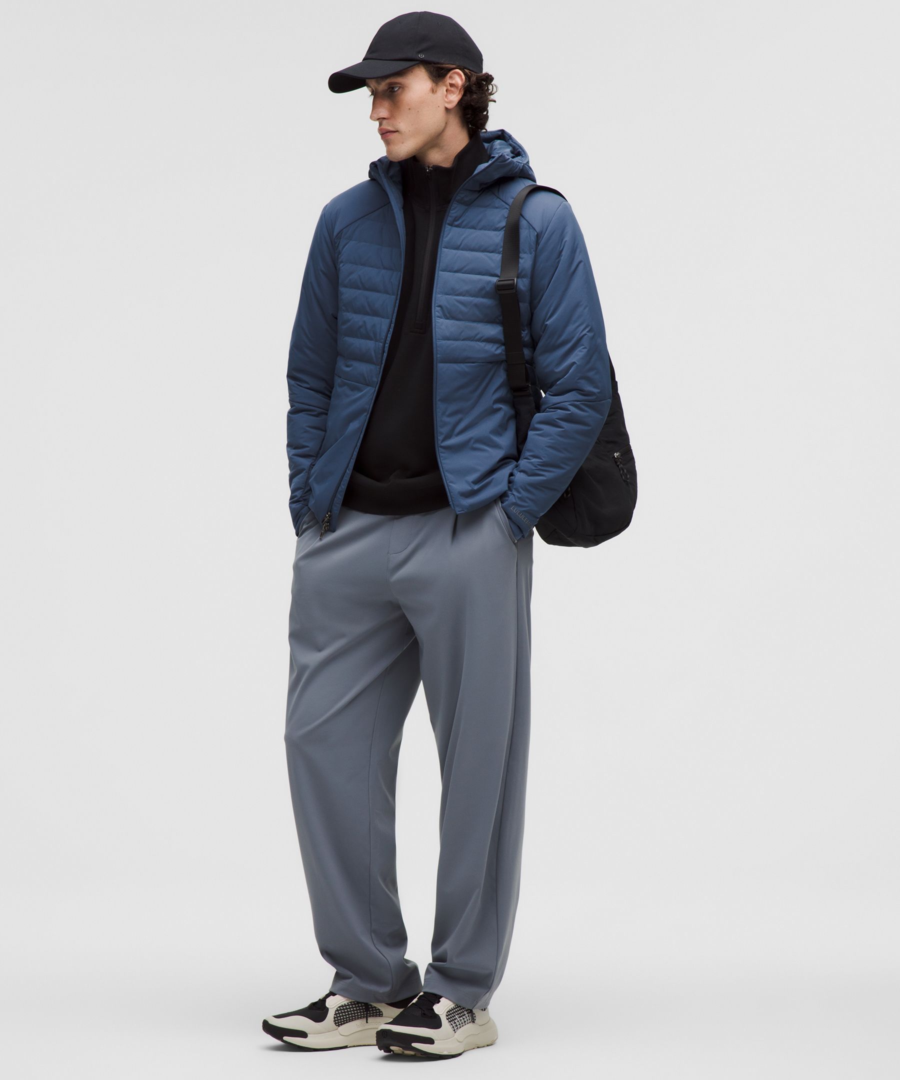 Lululemon Down For It All Hoodie In Blue