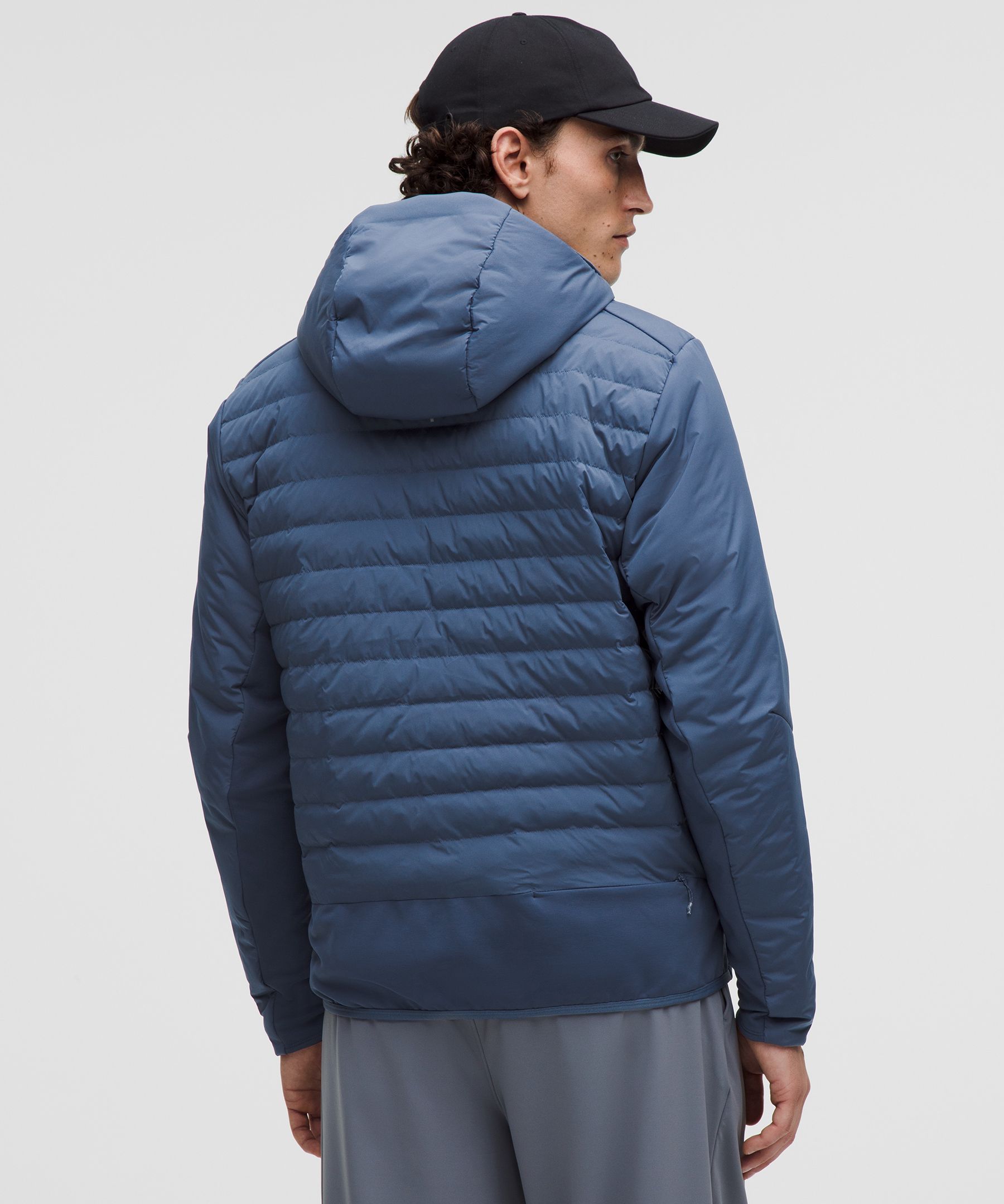 Lululemon Down For It All Hoodie In Blue