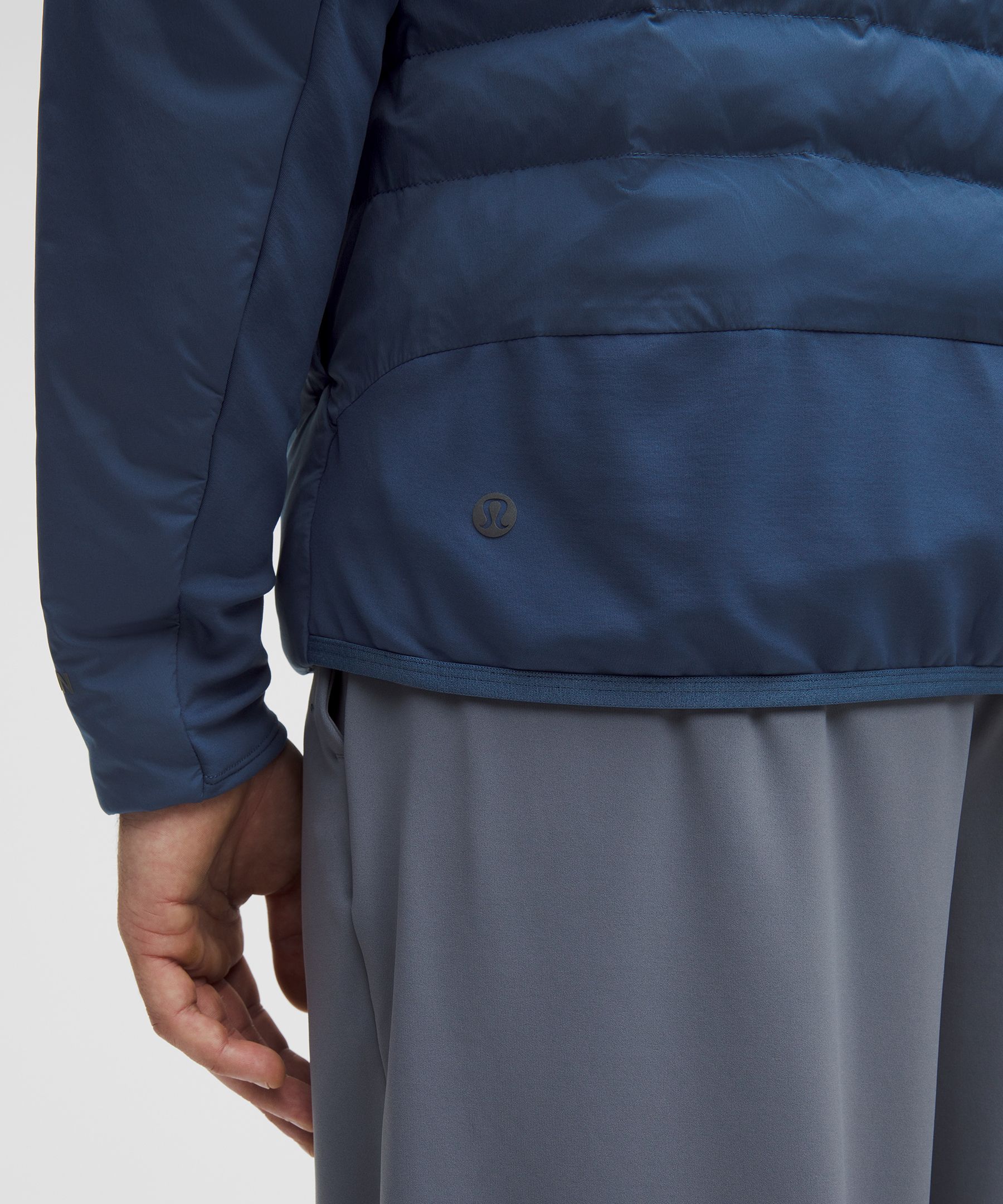 Lululemon Down For It All Hoodie In Blue