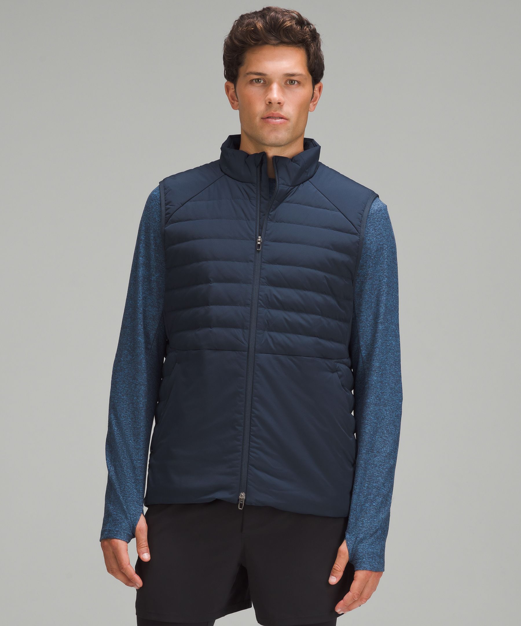 lululemon DOWN FOR IT ALL VEST - Waistcoat - pipe dream blue/blue -  Zalando.de