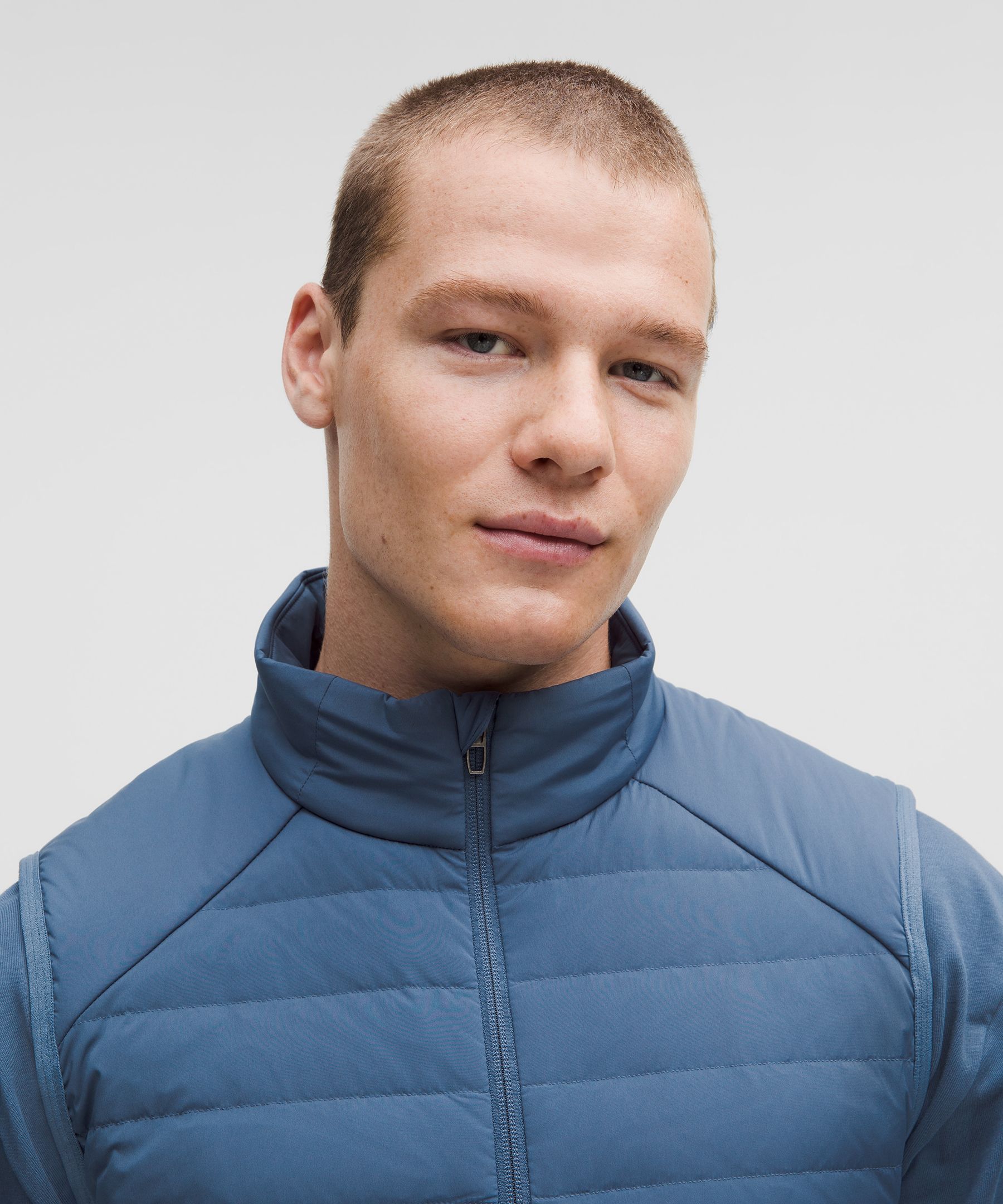 Lululemon Down For It All Vest In Blue