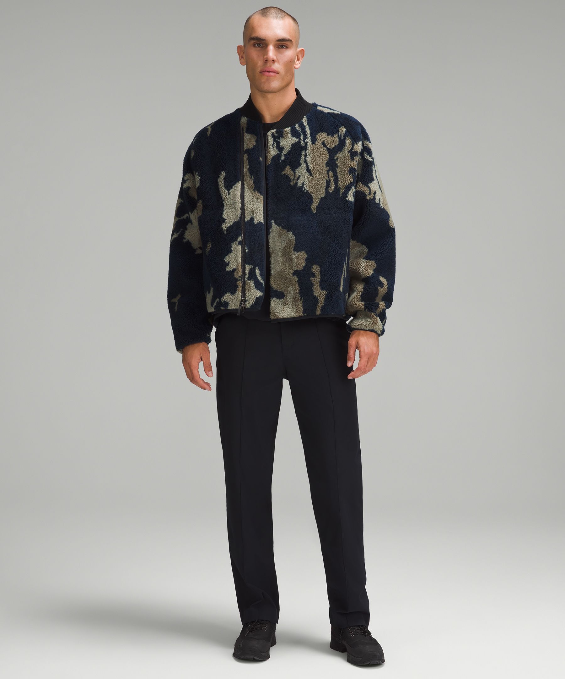 lululemon lab フリースボンバージャケット | ジャケット&アウター