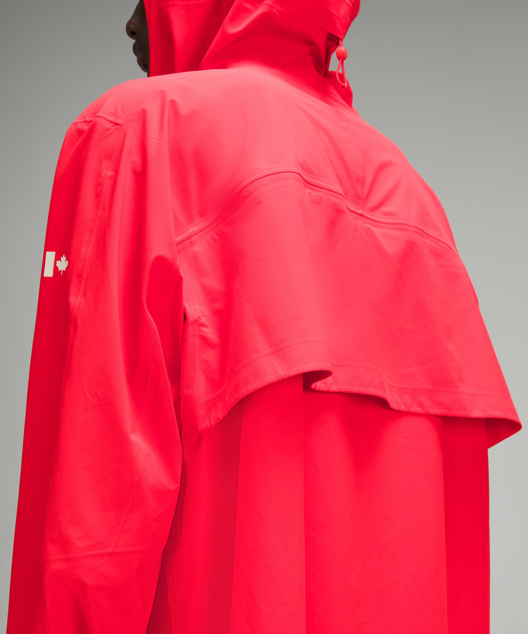 Team Canada Men's Packable Rain Poncho *COC Logo