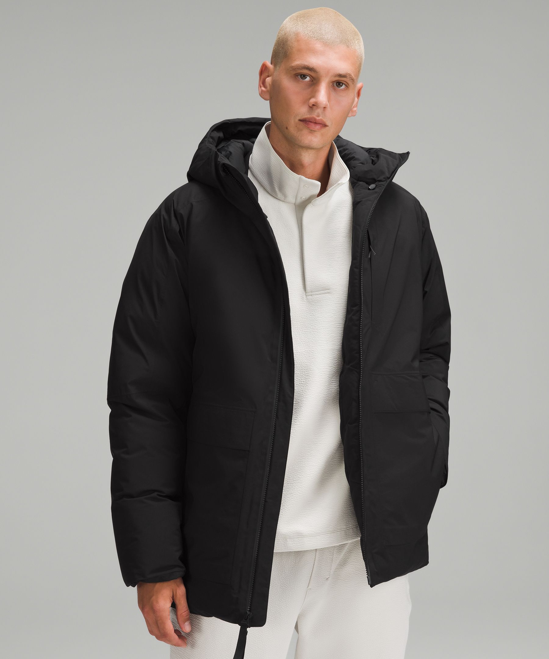 Down filled parka mens online