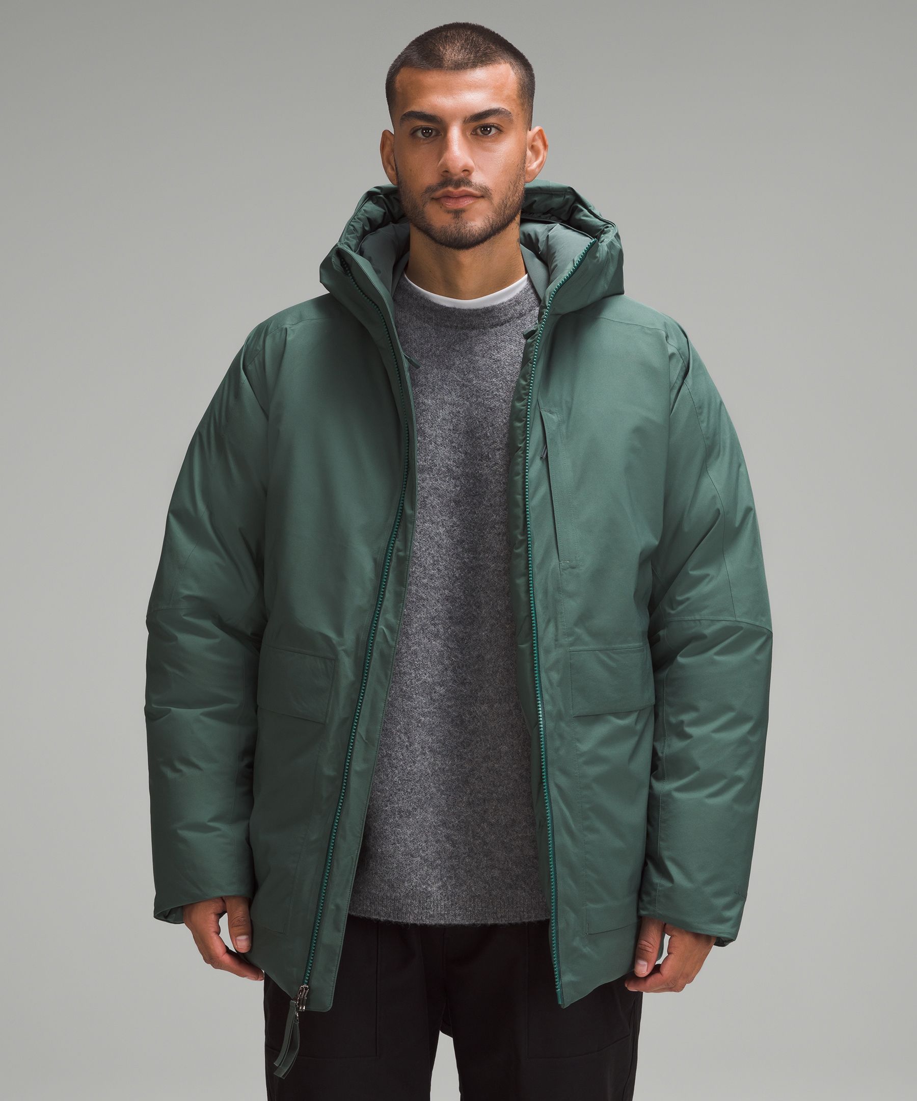 Down filled sale waterproof parka