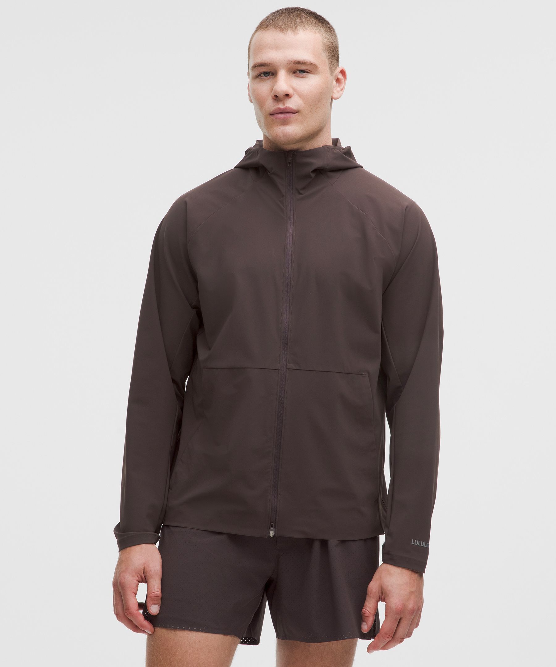 Lululemon Pace Breaker Jacket In Brown