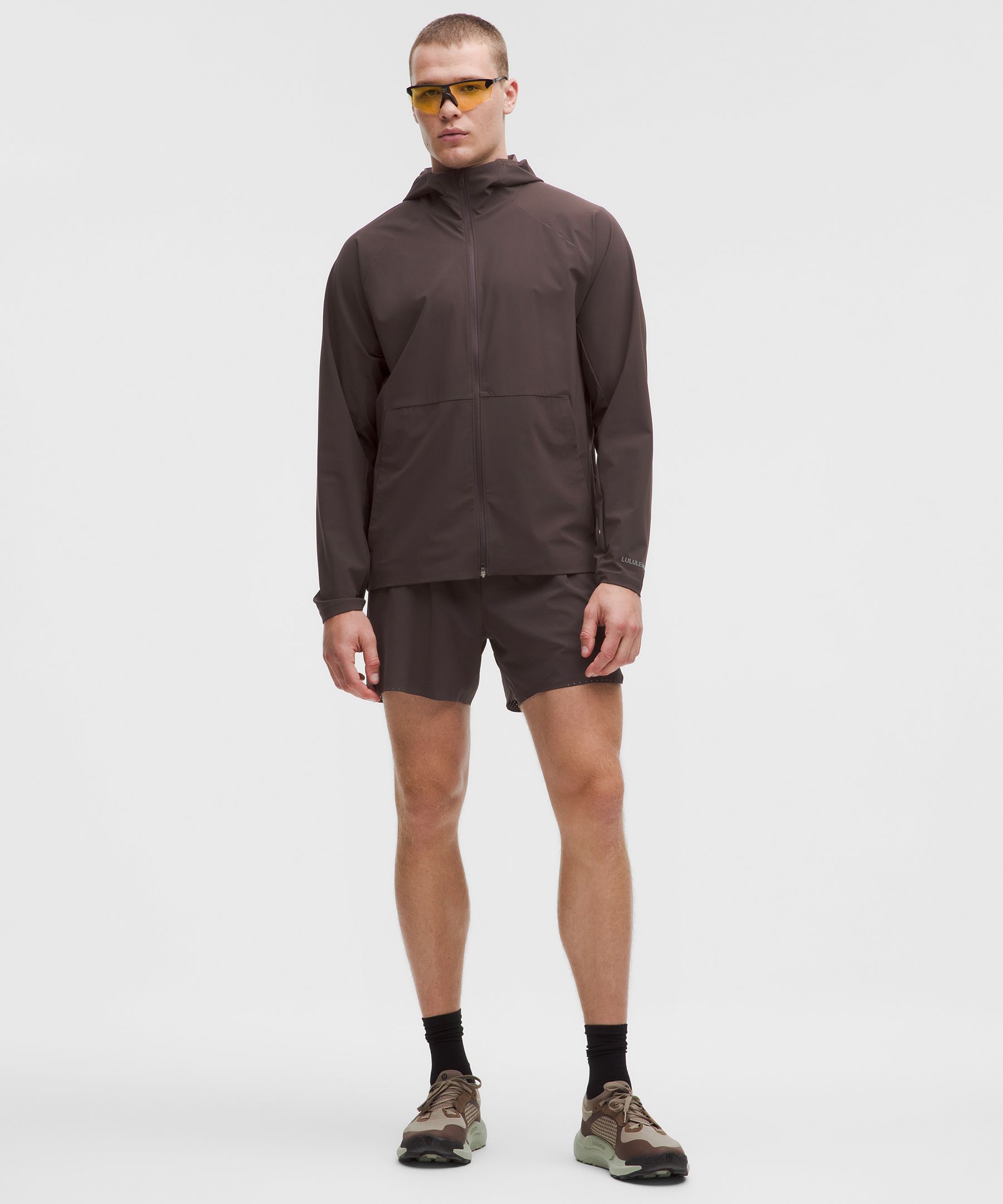 Lululemon Pace Breaker Jacket In Brown