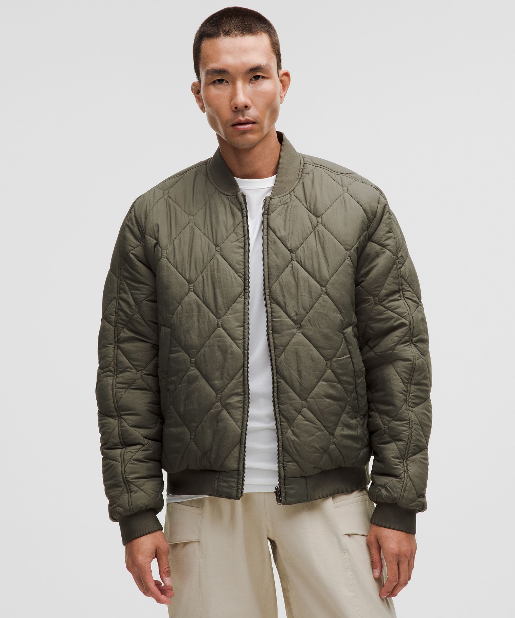 Thumbnail of Men's Reversible Insulated Bomber Jacket