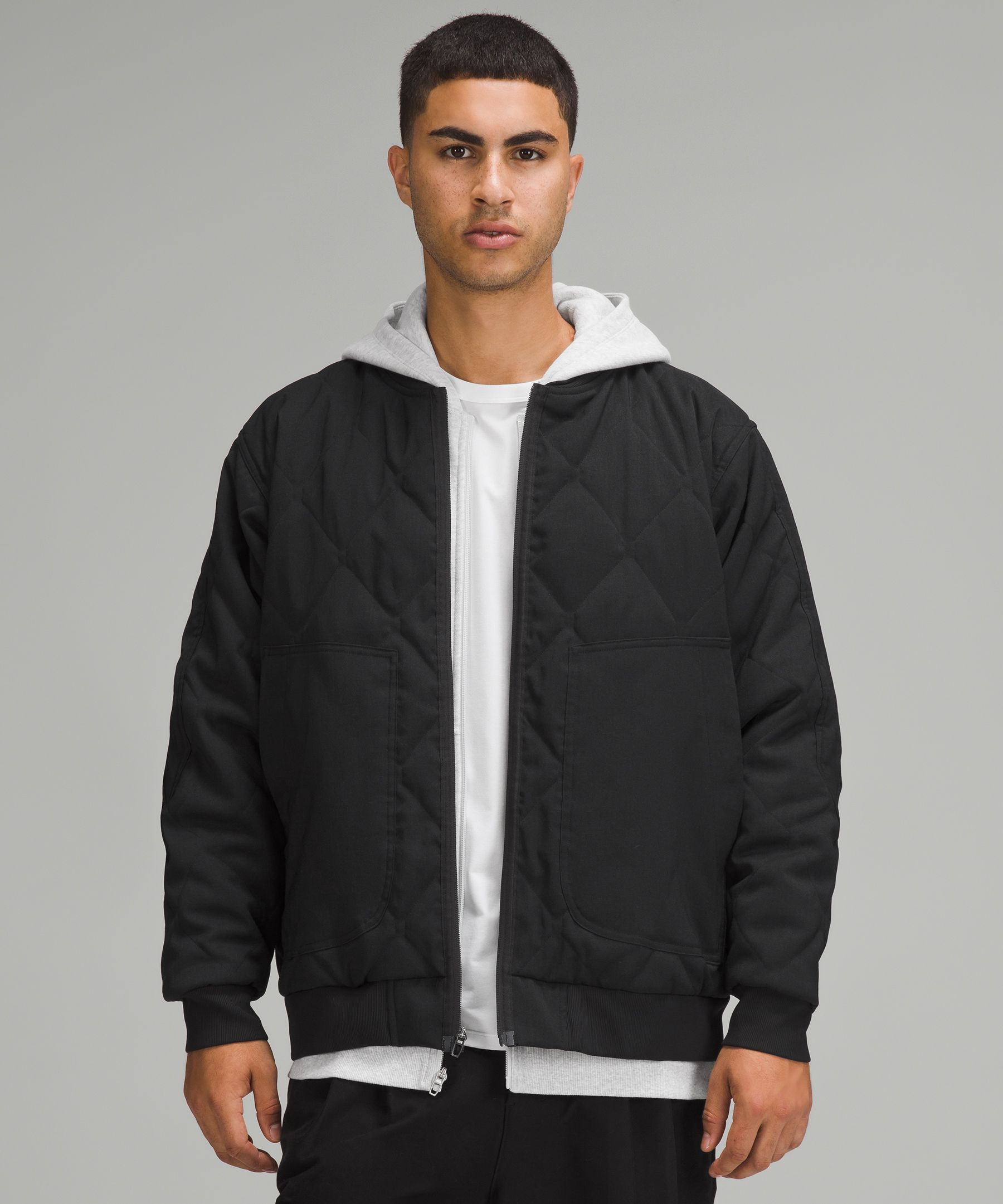 Lululemon black bomber jacket best sale