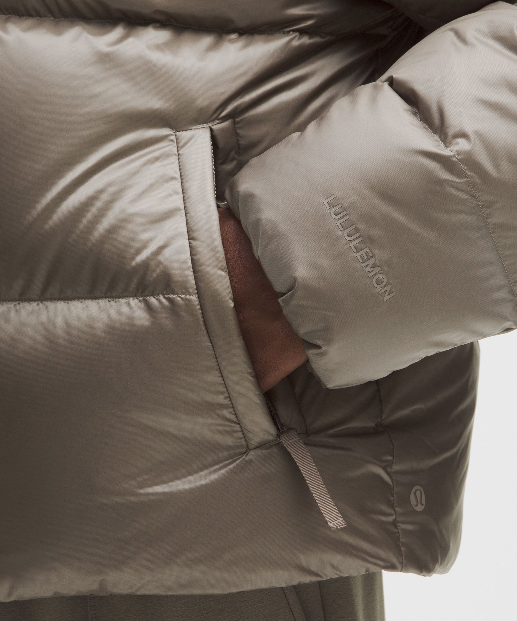 Lululemon Always Down Puffer Jacket In Gray