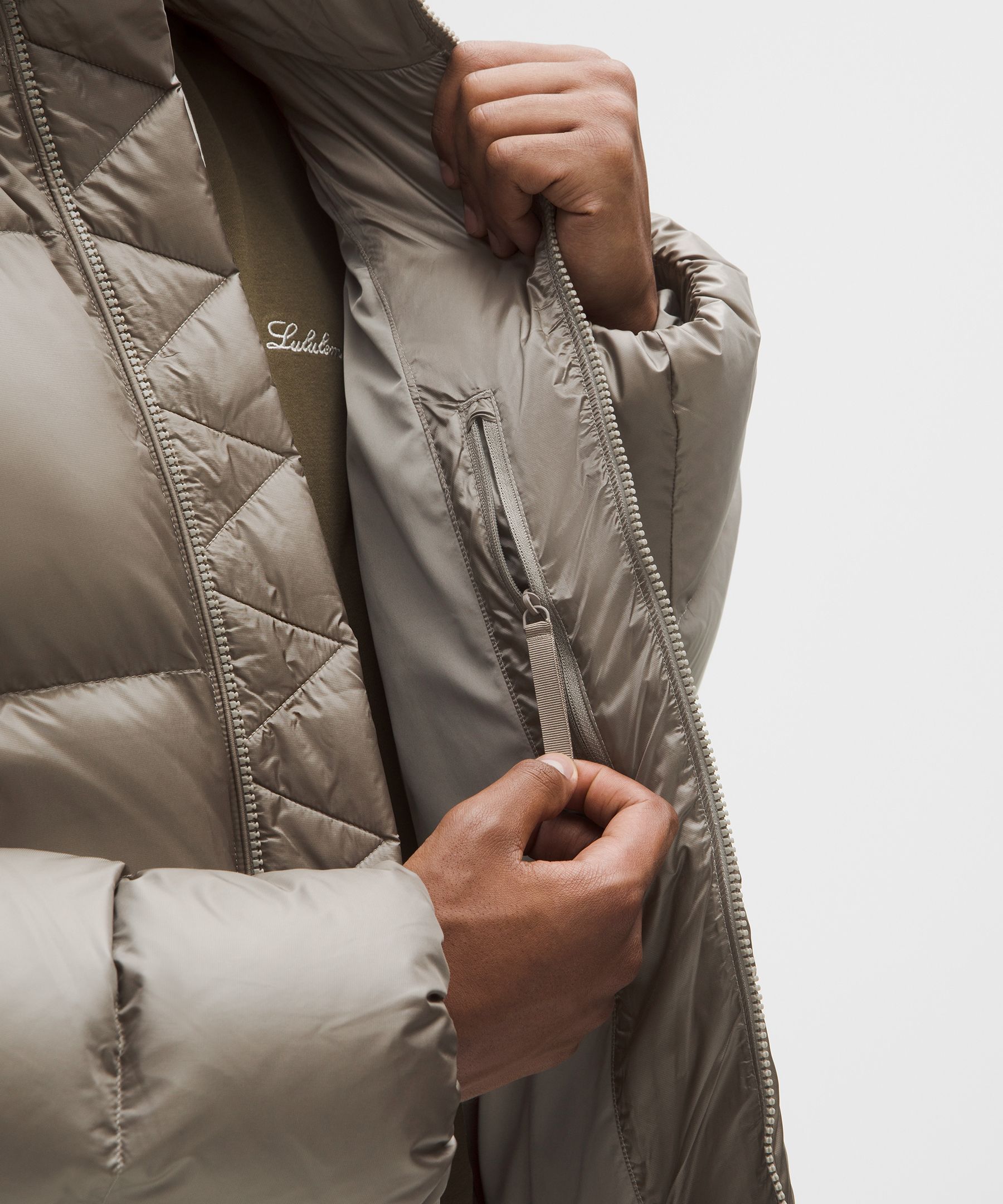 Lululemon Always Down Puffer Jacket In Gray