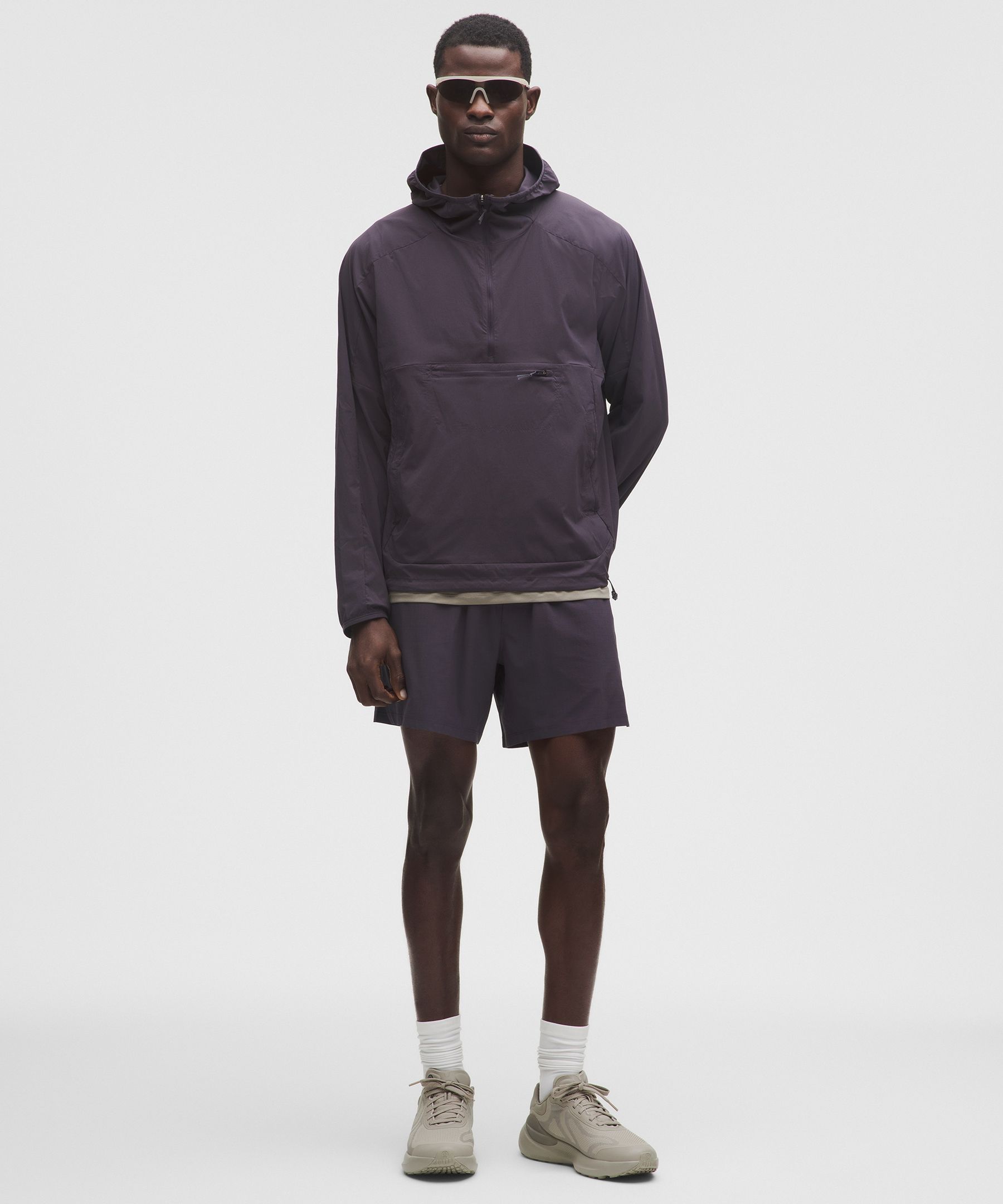 Multi-Pocket Running Anorak | Men's Coats & Jackets