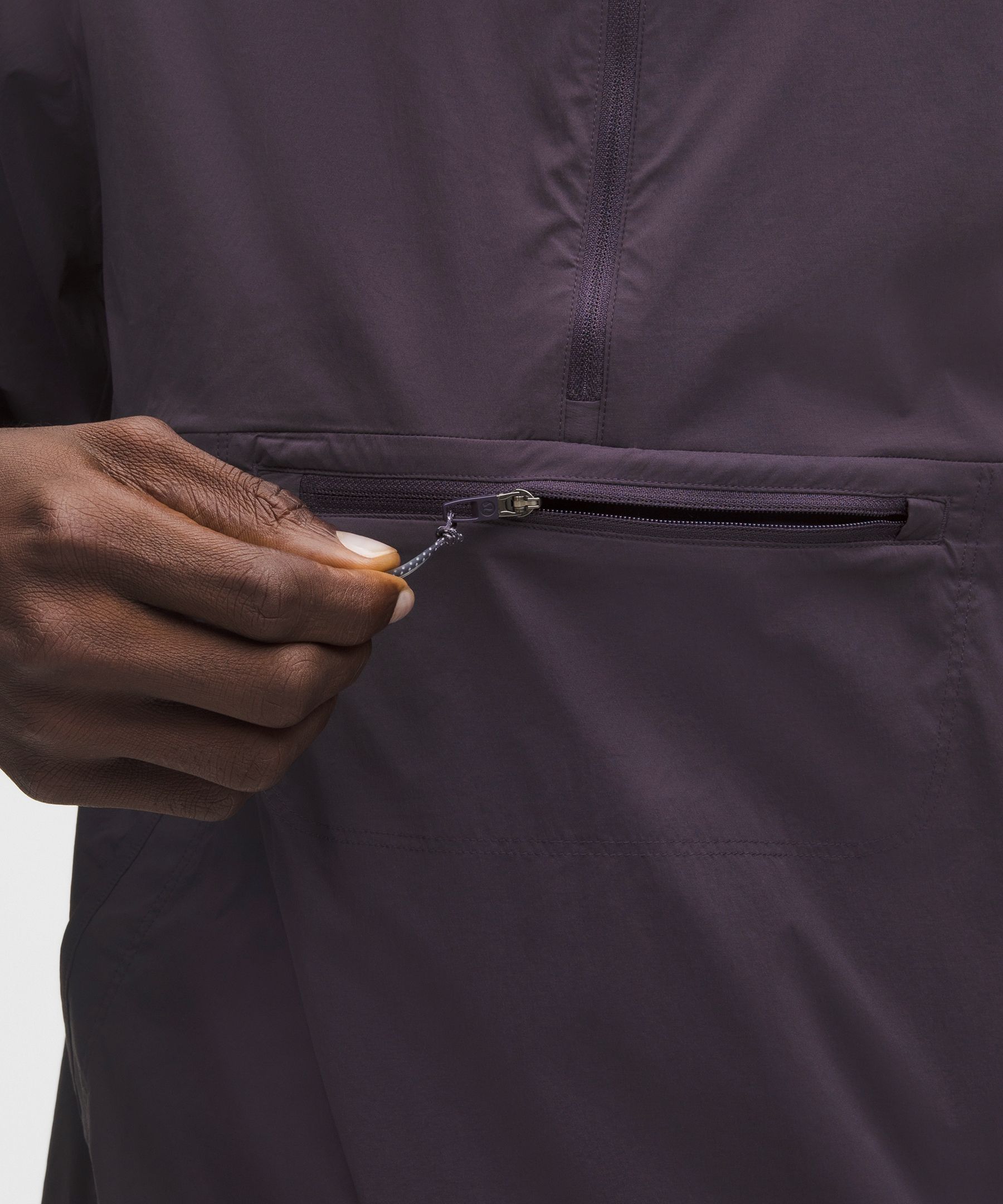 Multi-Pocket Running Anorak | Men's Coats & Jackets