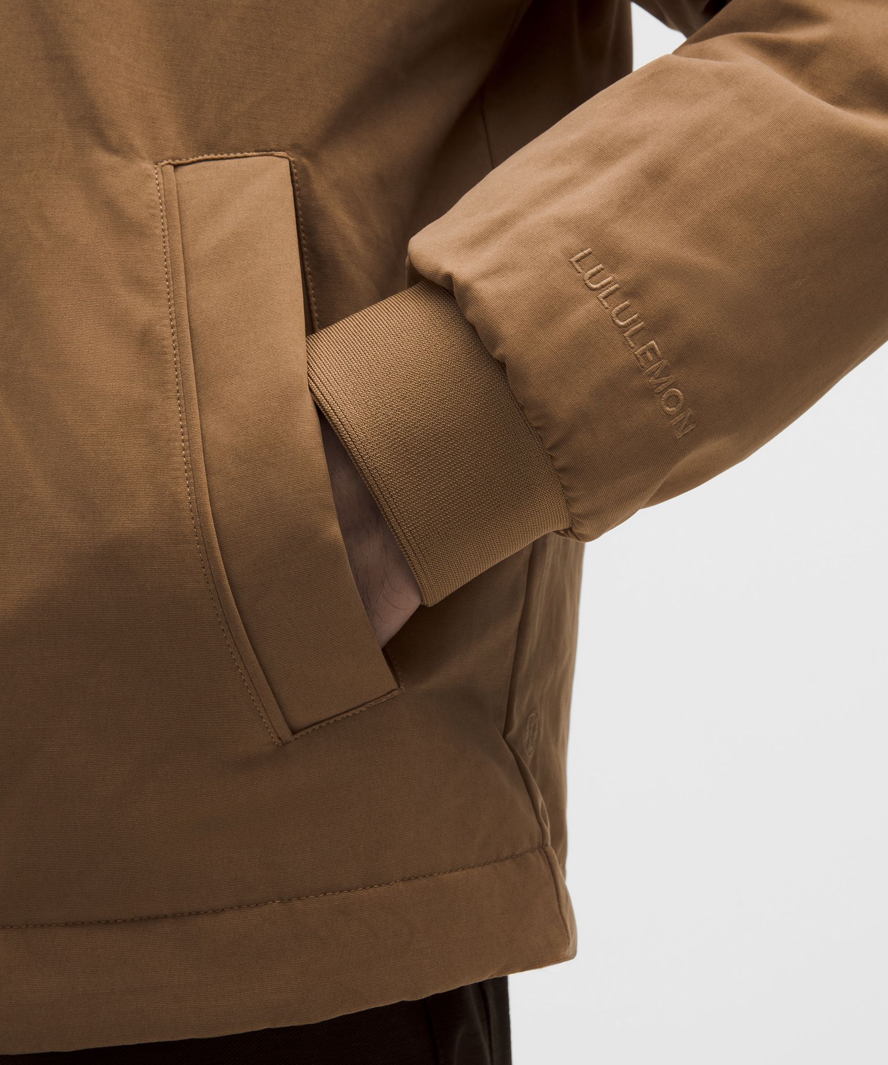 Insulated Cotton-Blend Bomber Jacket