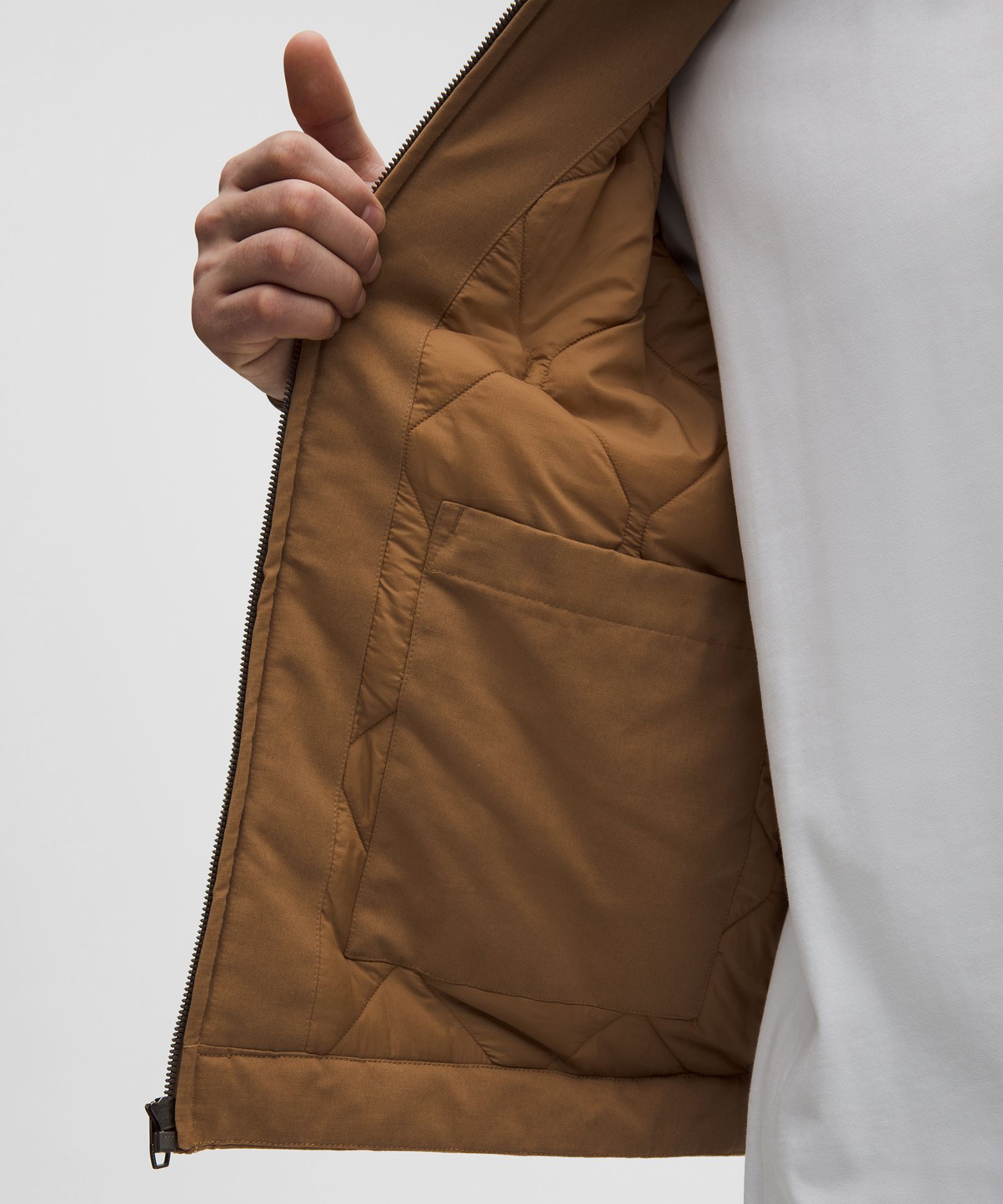 Мужской бомбер Lululemon Insulated из хлопковой смеси — фото 7
