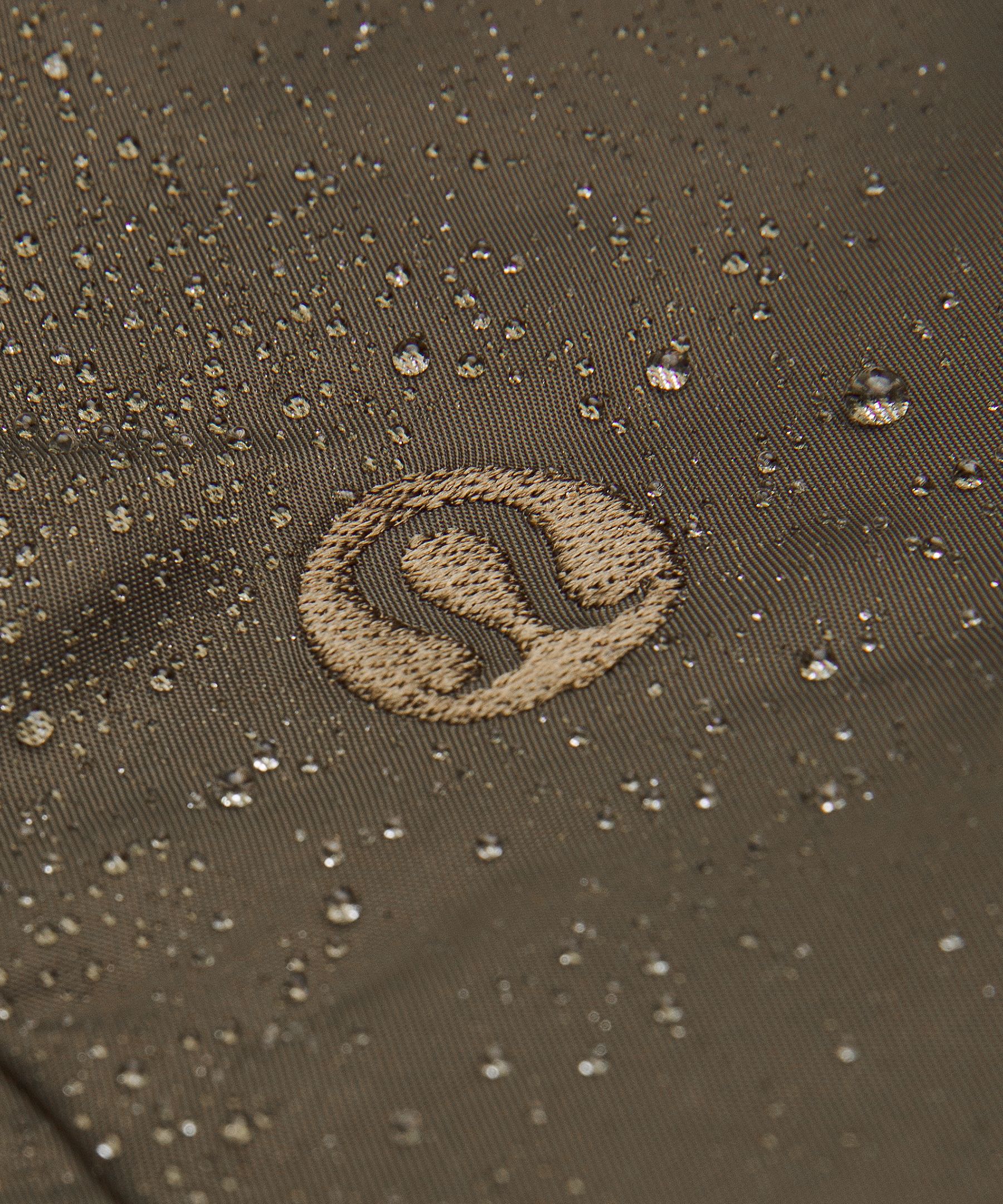 Lululemon Snap-front Insulated Hooded Jacket In Brown