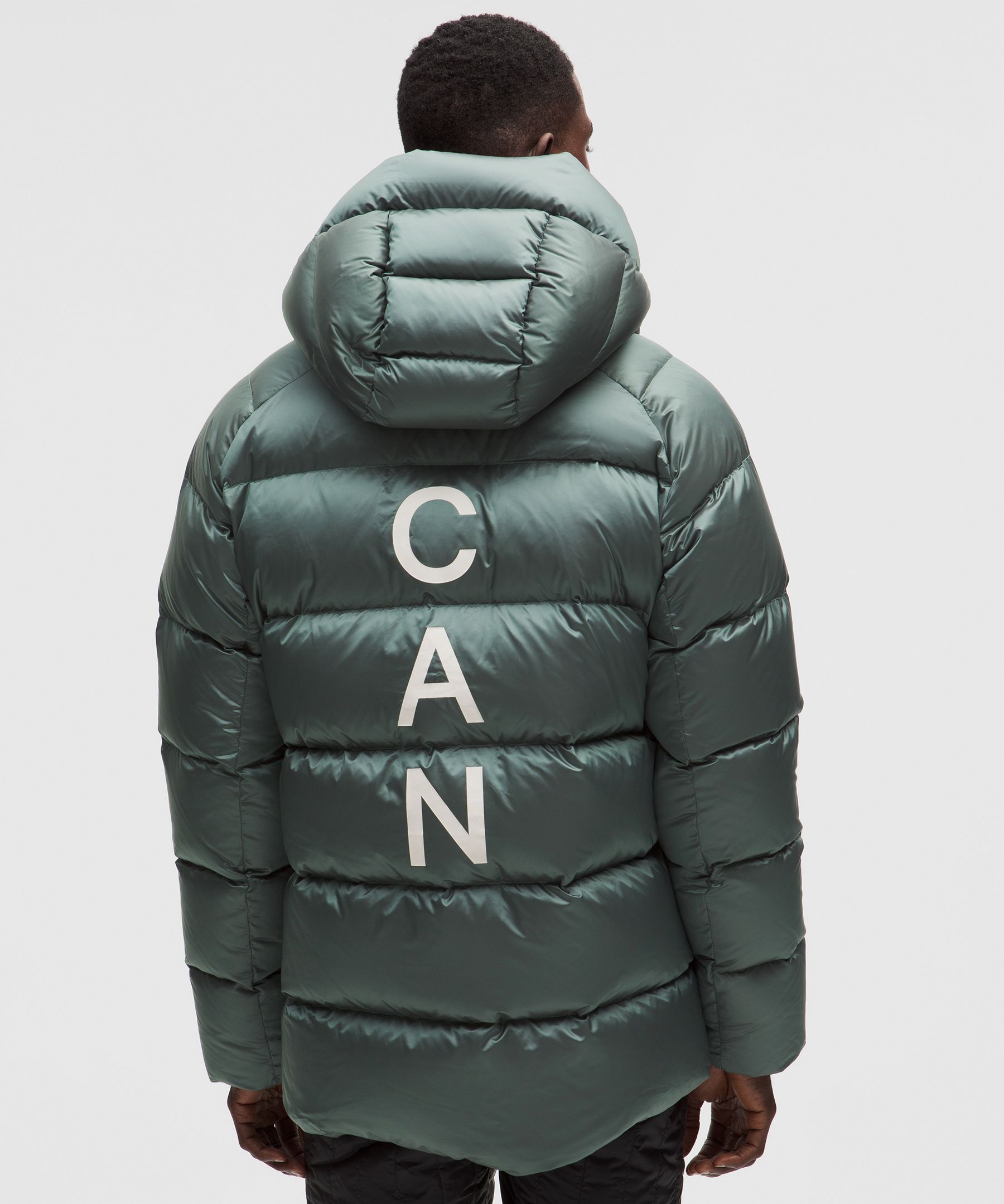 Team Canada Men's Wunder Puff Large-Hood Jacket Shine *CPC Logo