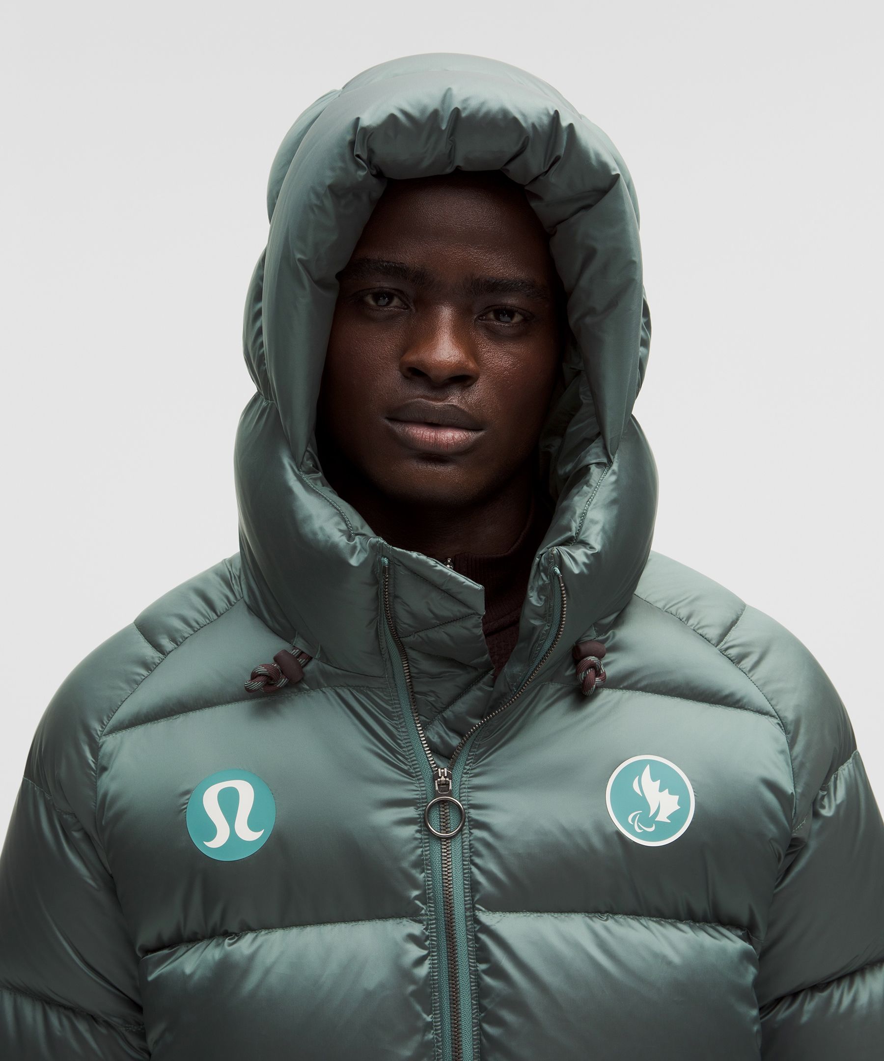 Team Canada Men's Wunder Puff Large-Hood Jacket Shine *CPC Logo