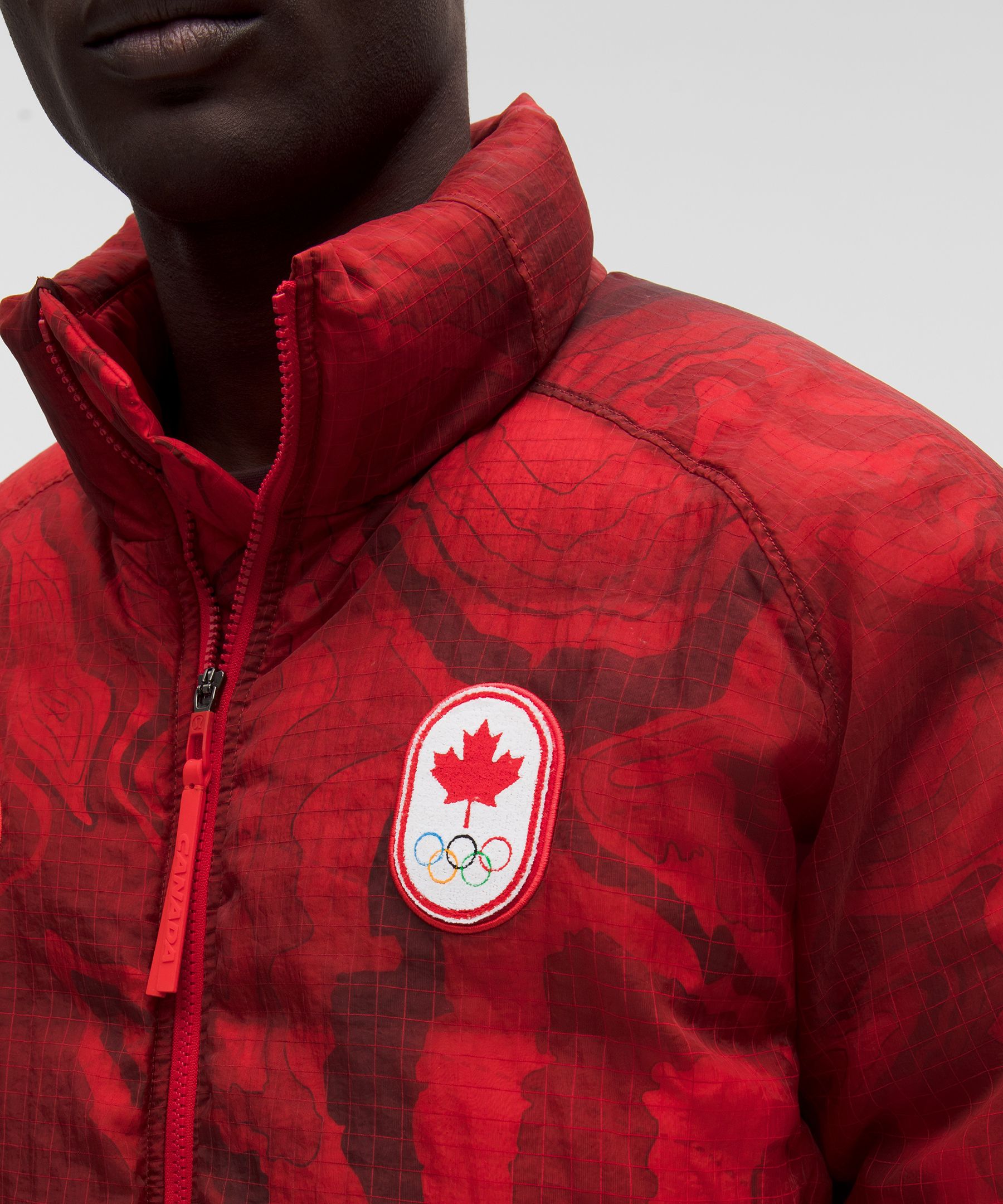 Team Canada Men's Wunder Puff Translucent 600-Down-Fill Jacket *COC Logo