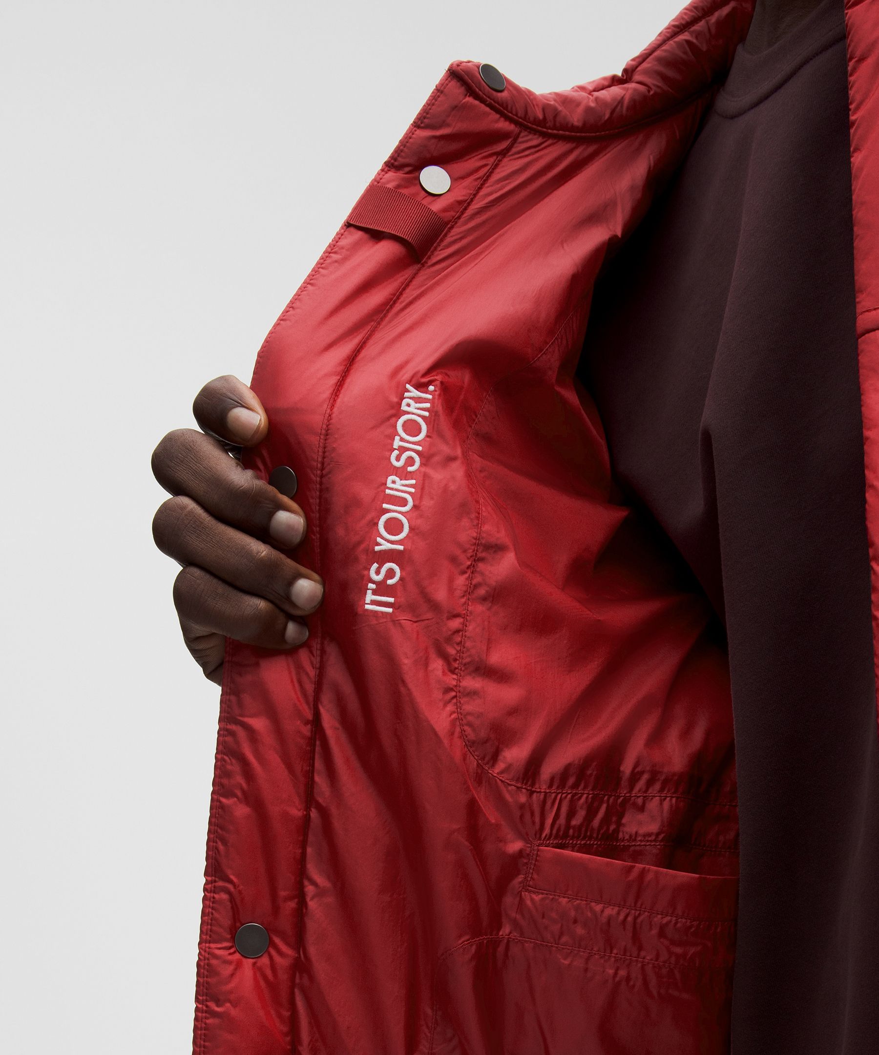 Team Canada Men's Nylon Taffeta Insulated Shacket *COC Logo