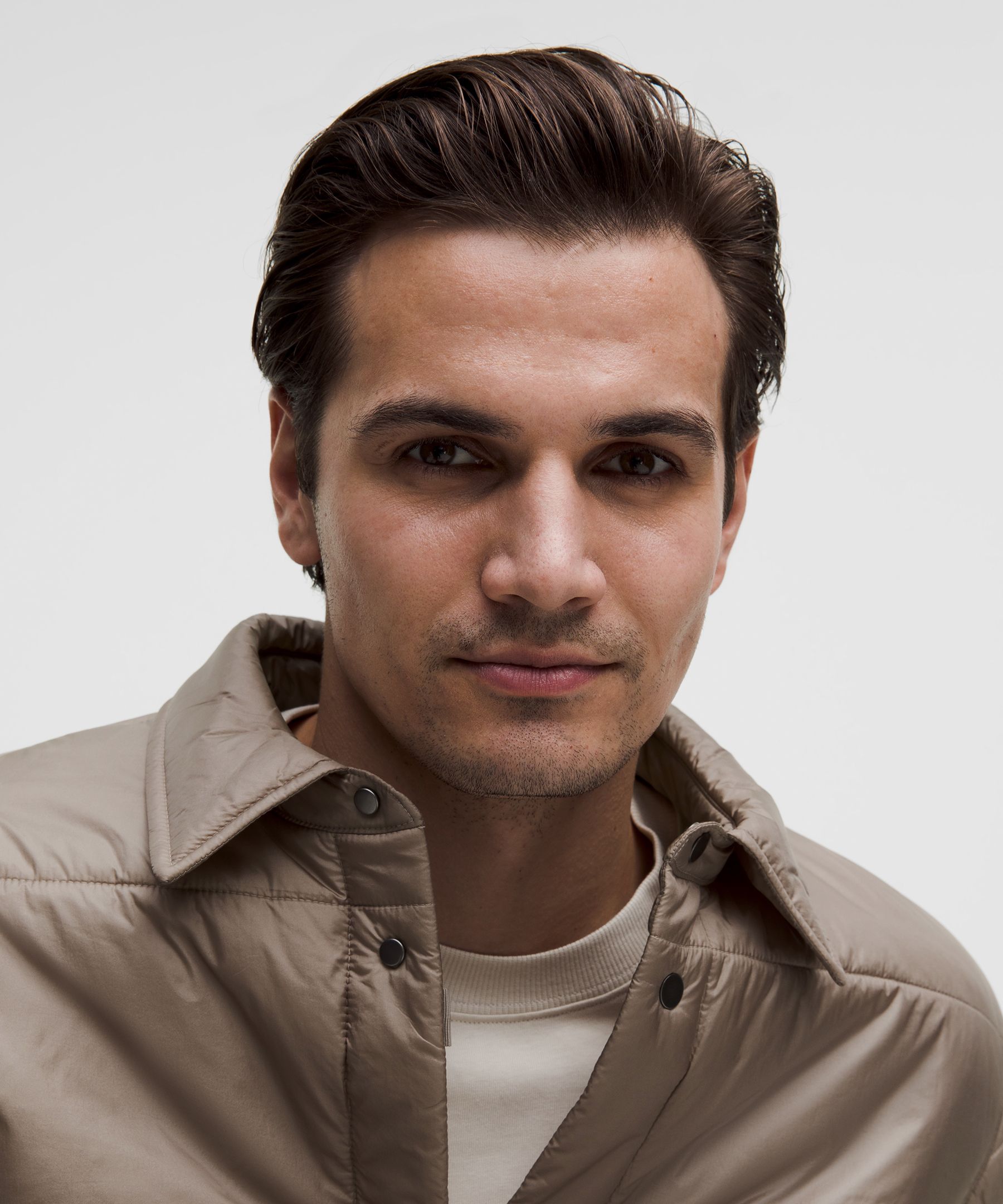 Team Canada Men's Nylon Taffeta Insulated Shacket *CPC Logo