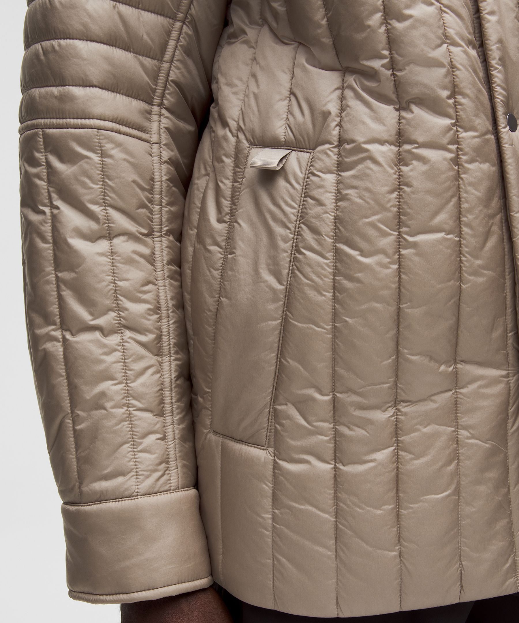 Team Canada Men's Nylon Taffeta Insulated Shacket *CPC Logo