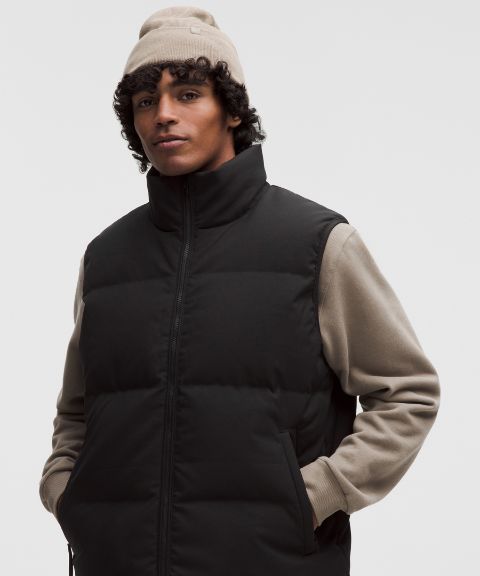 Мужской пуховый жилет Lululemon Always Down Tech Canvas
