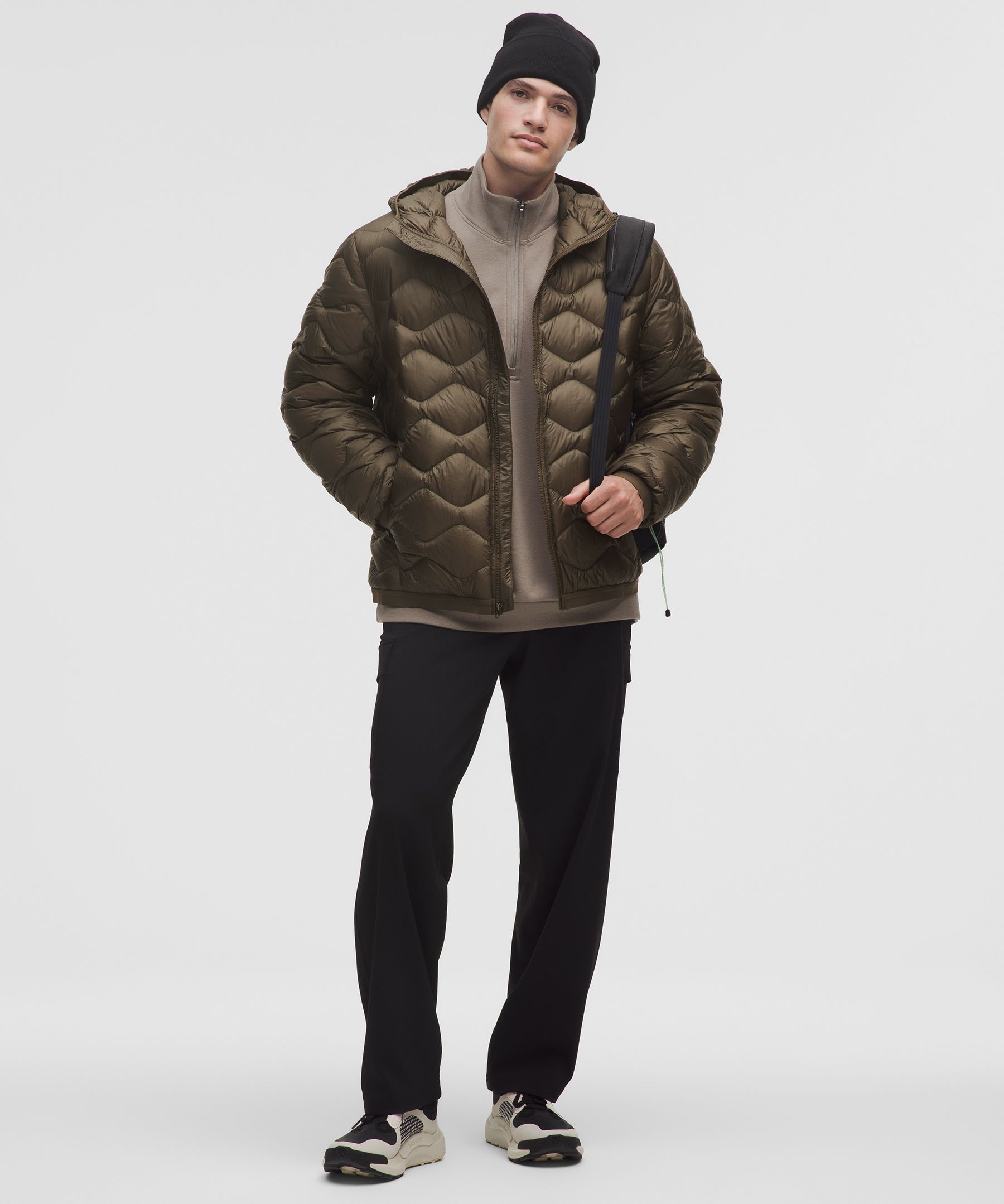 Chaqueta con capucha Featherweight acolchada con relleno de plumas de 900 cuins