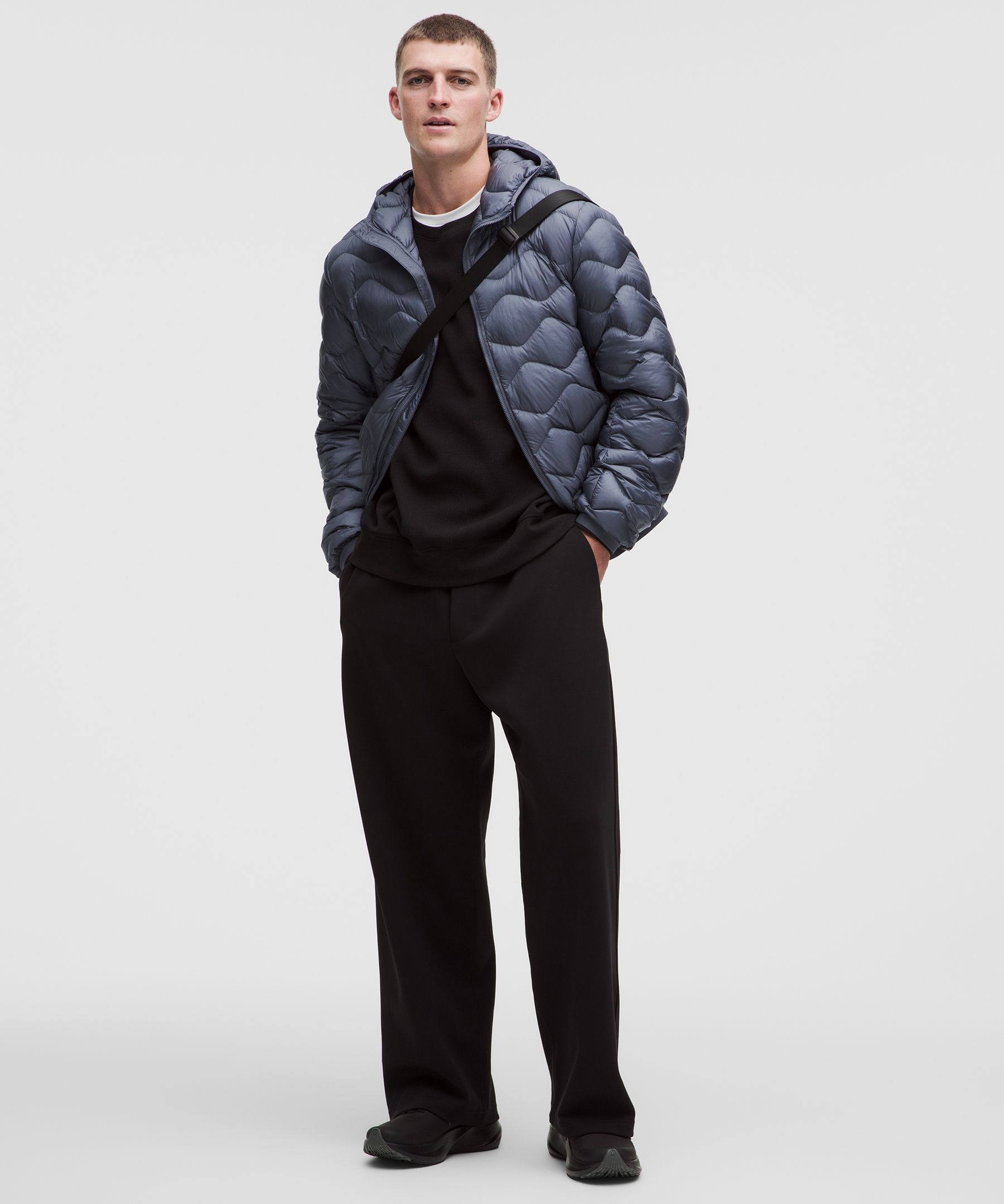 Featherweight 900-Down-Fill Quilted Hooded Jacket