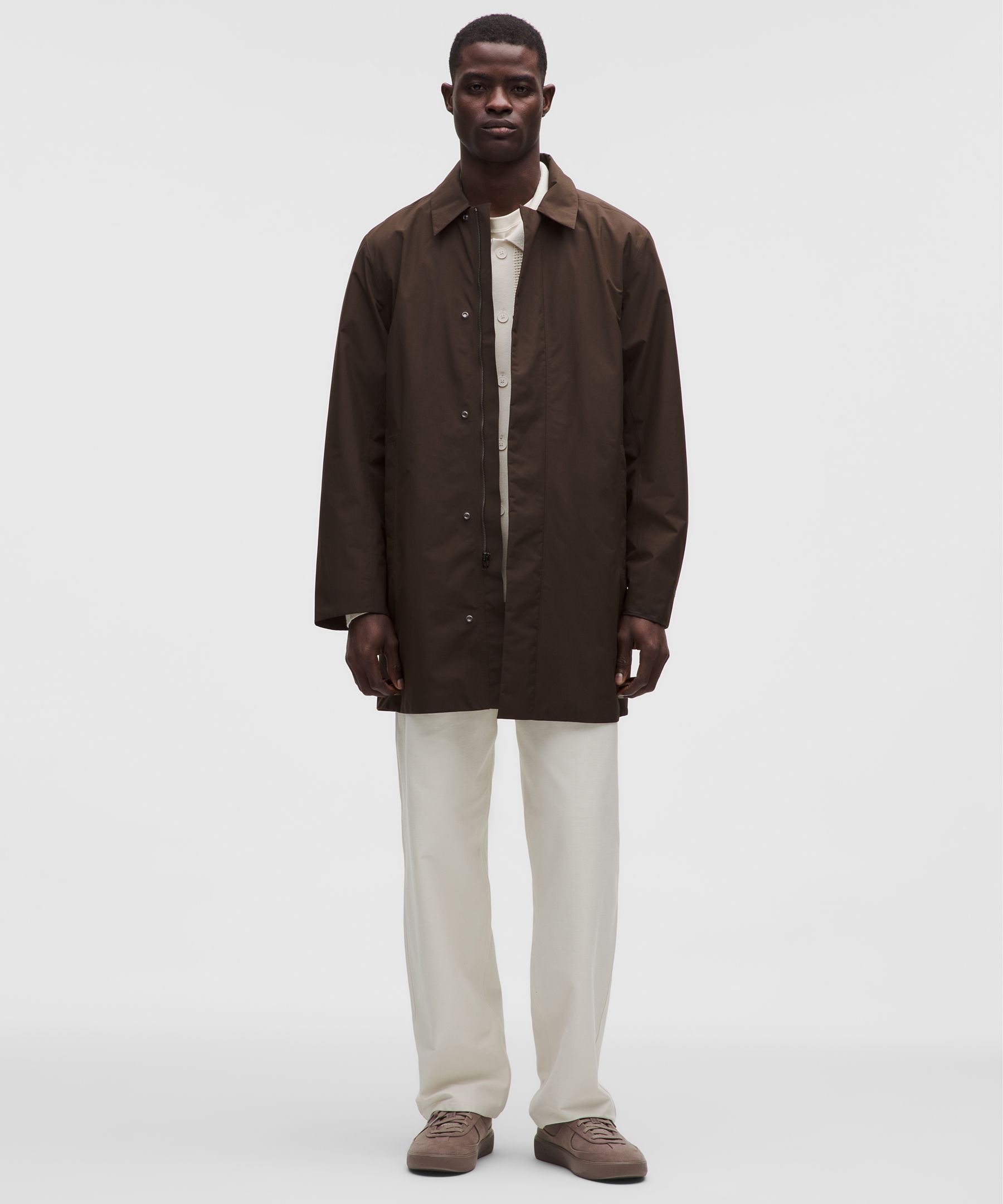 Waterproof Classic-Fit Car Coat