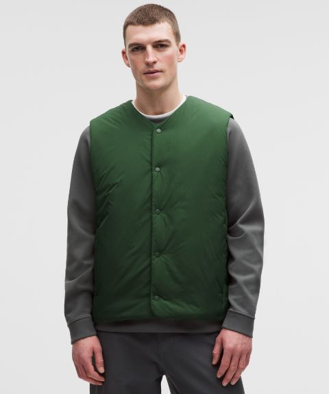 Мужской утеплённый жилет Lululemon ThermoZen