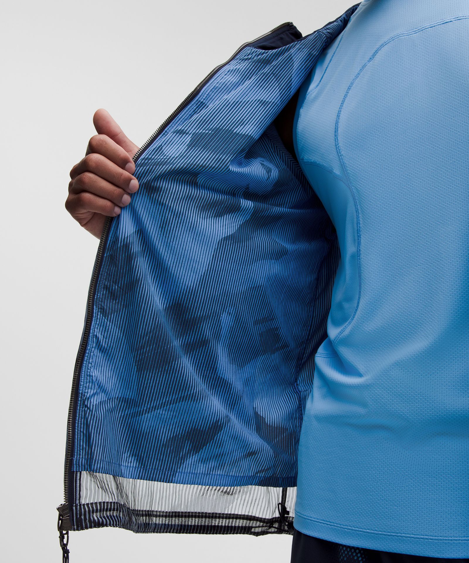 Мужская куртка Lululemon Transparent Overlay — фото 8