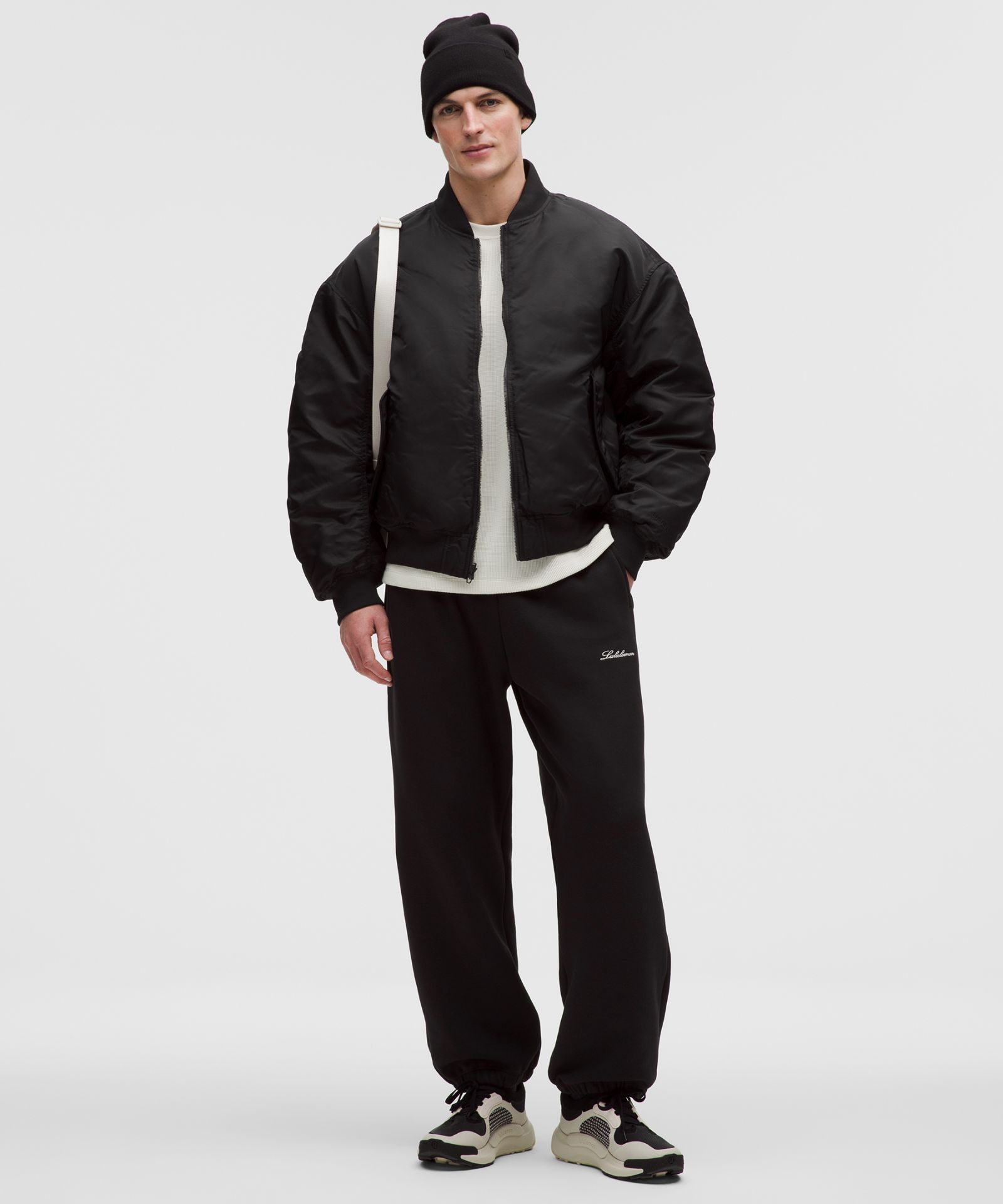 Мужская пуховая куртка-бомбер Lululemon Reversible 600-Down-Fill — фото 7